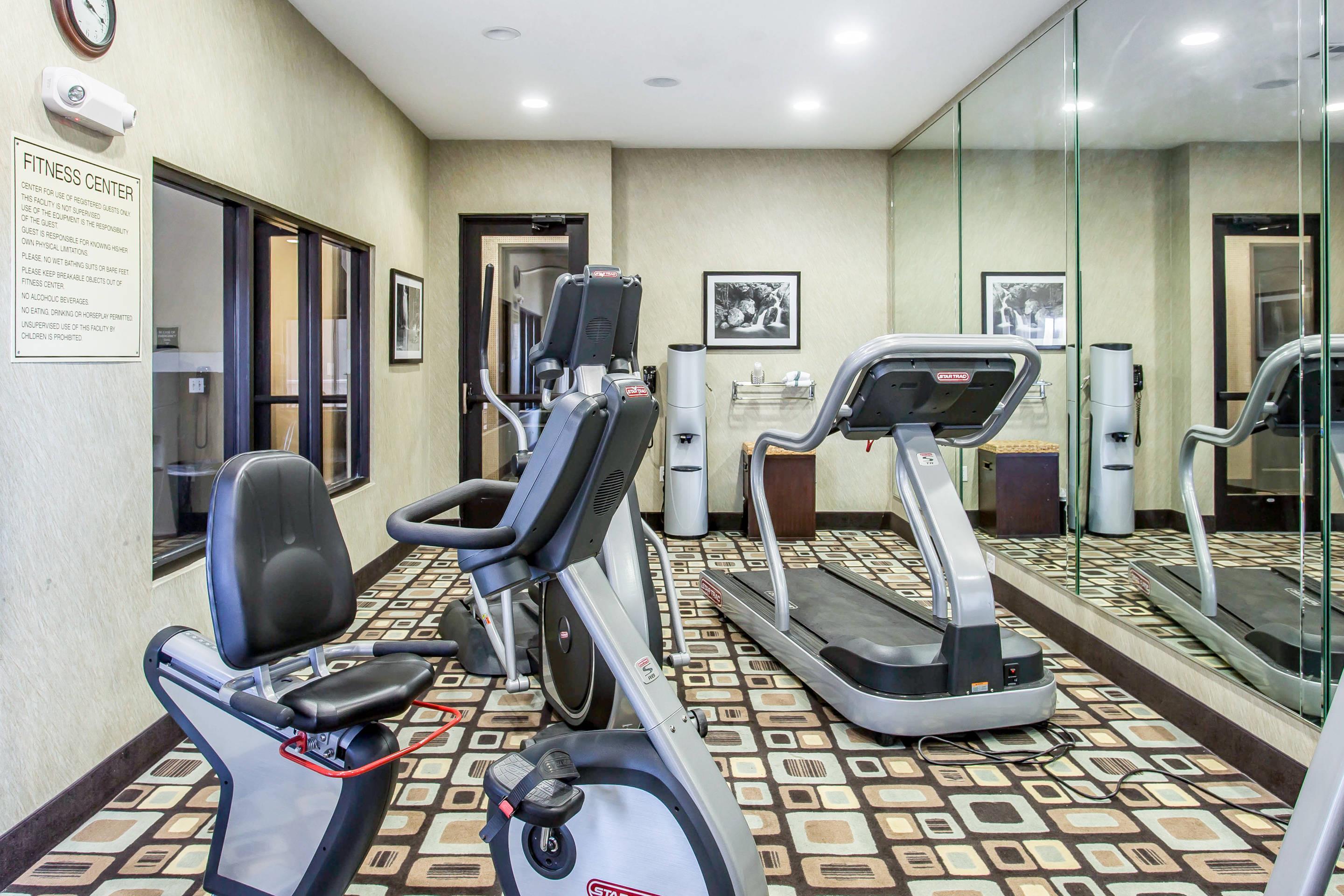 Fitness center | Sleep Inn & Suites West Medical Center