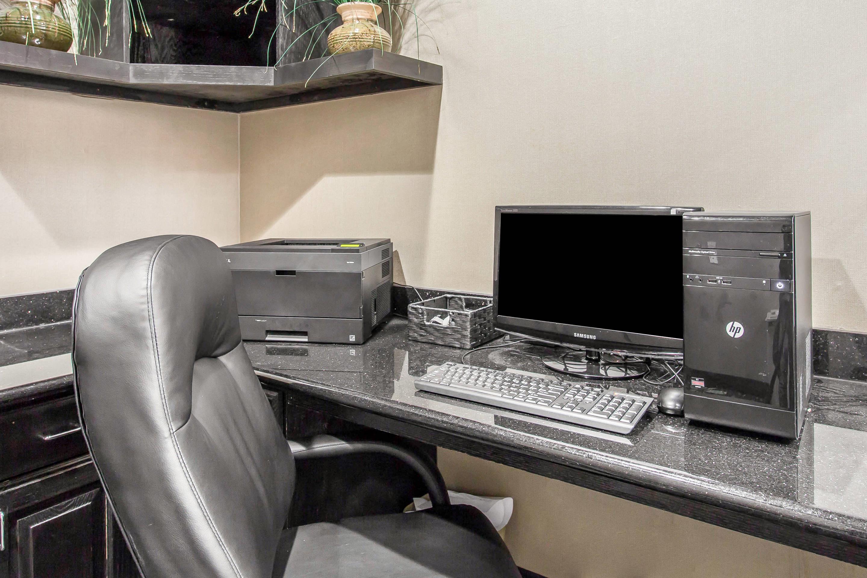 Business center | Sleep Inn & Suites West Medical Center
