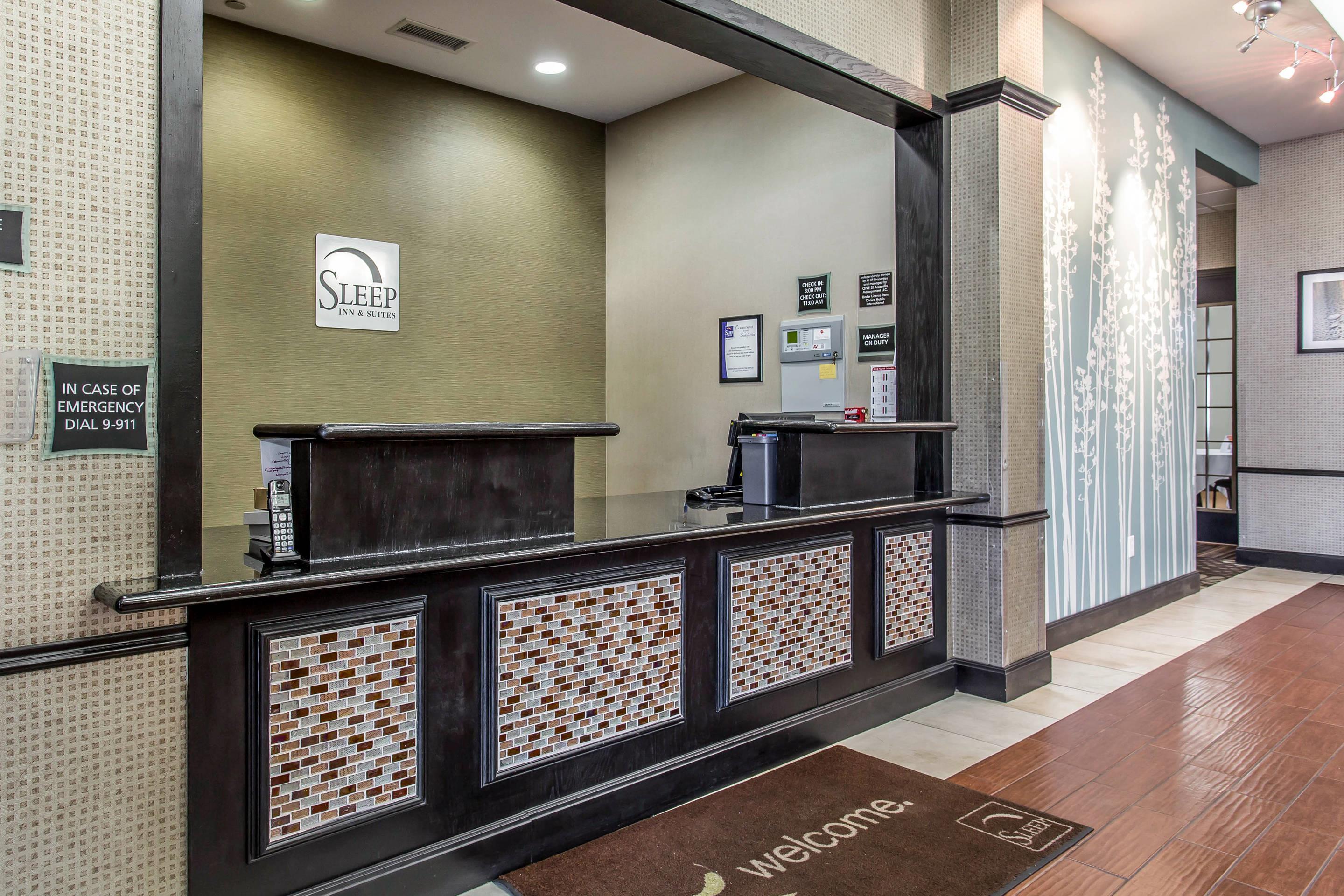 Hotel lobby | Sleep Inn & Suites West Medical Center
