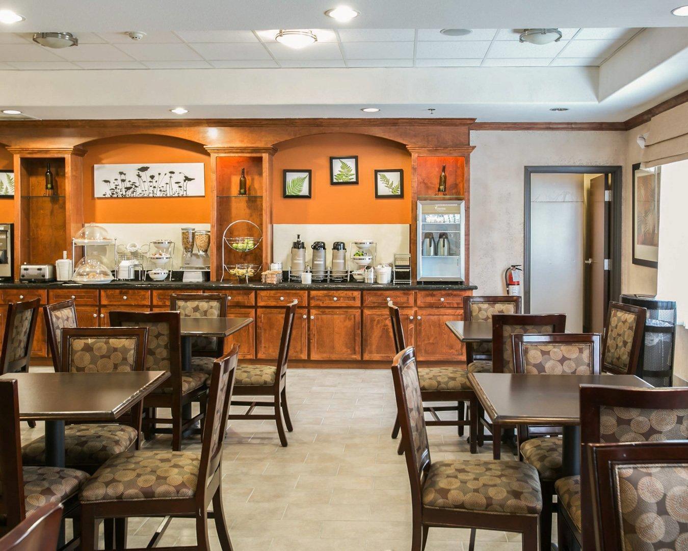 Breakfast area
