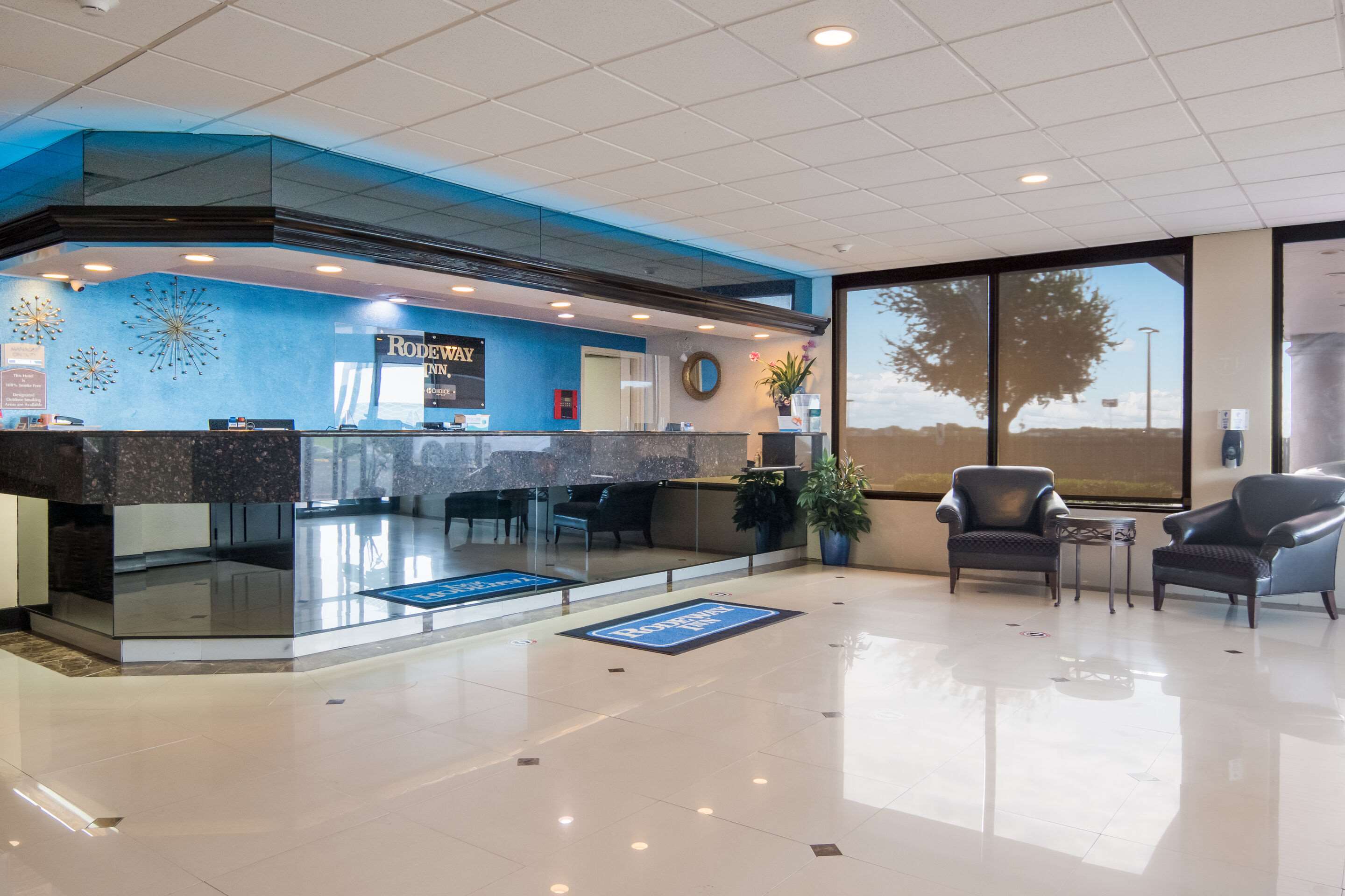 Hotel lobby
