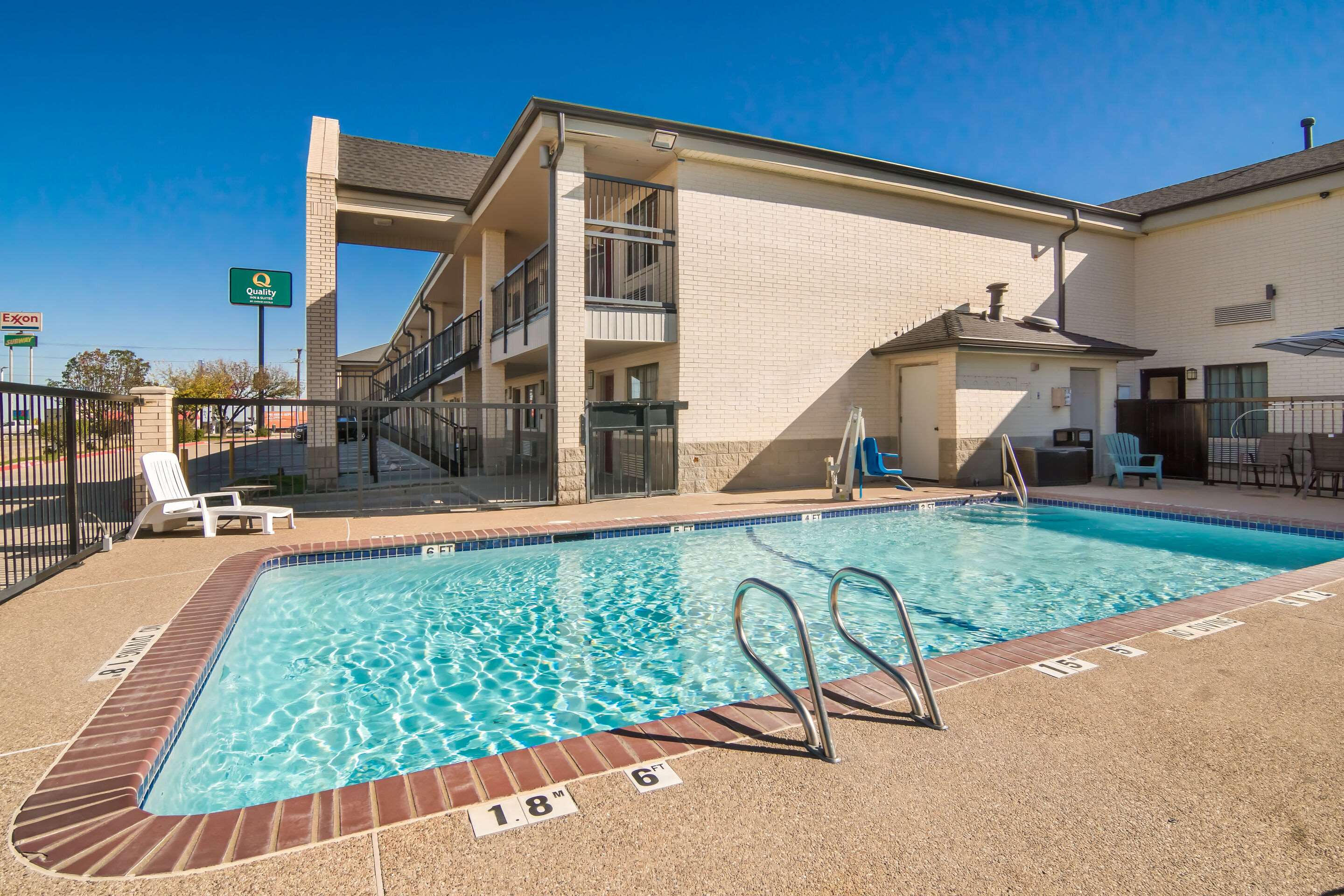 Outdoor pool | Quality Inn & Suites