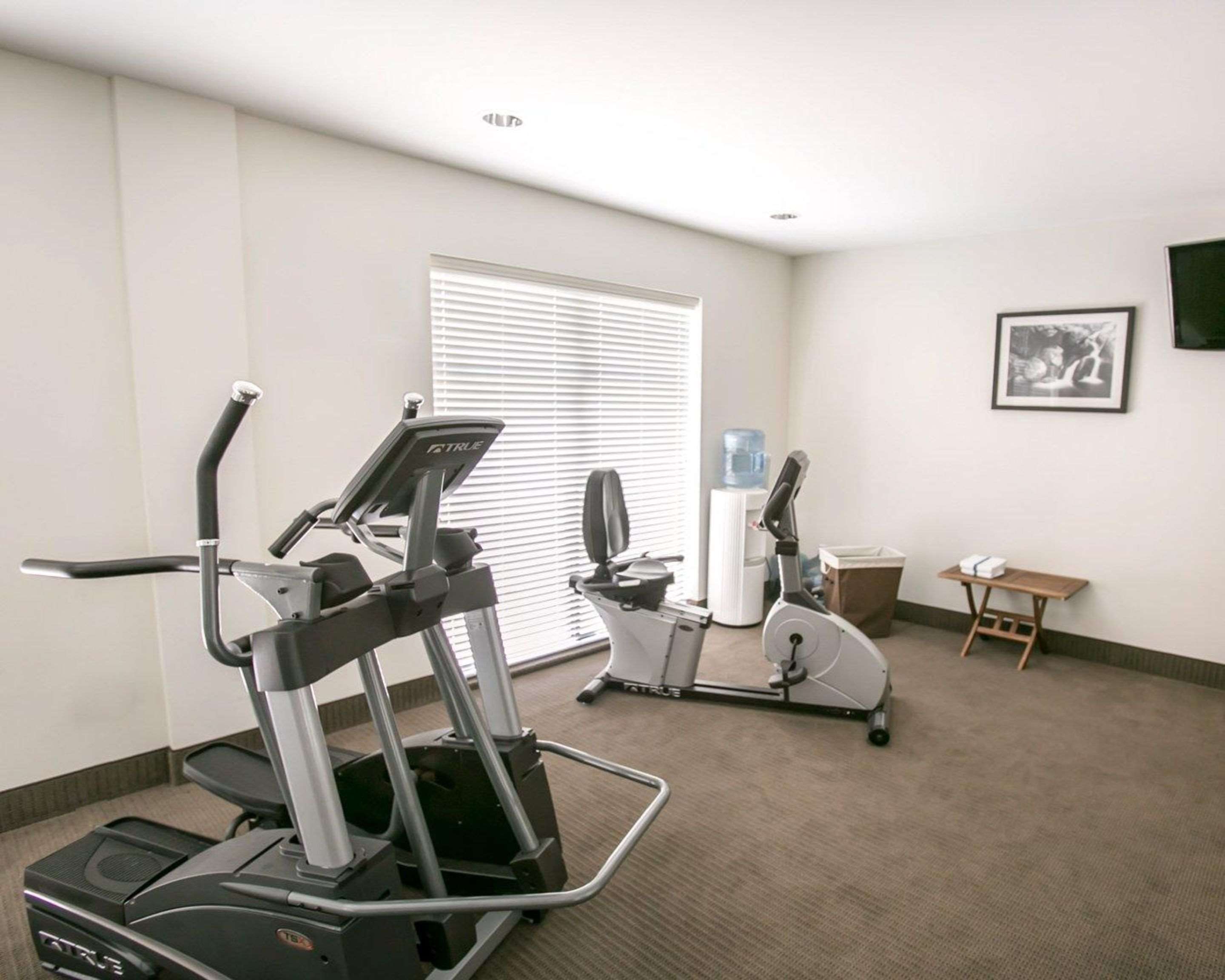 Fitness center with television | Sleep Inn & Suites Austin North I-35
