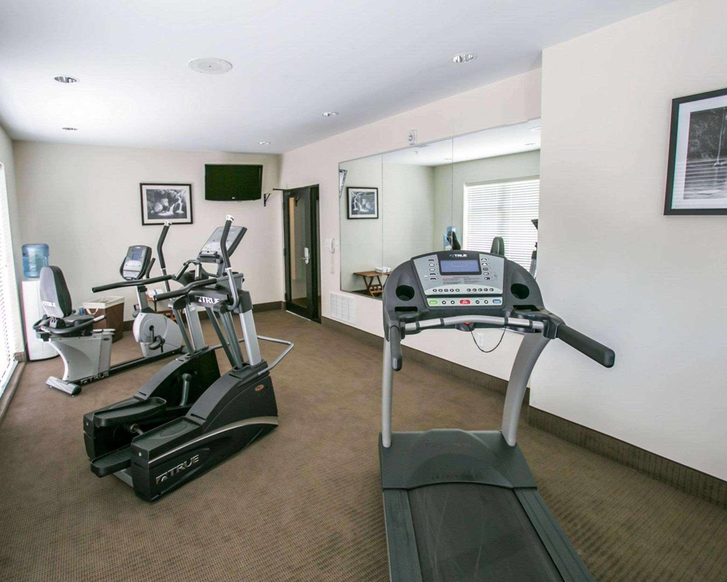 Fitness center with television | Sleep Inn & Suites Austin North I-35