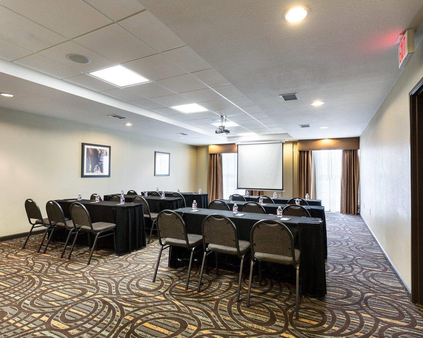 Meeting room with theater-style setup | Comfort Suites near Westchase on Beltway 8