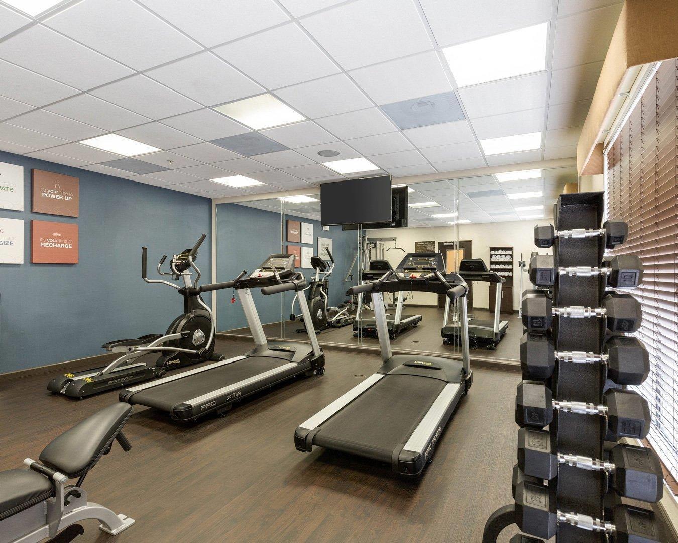 Fitness center with cardio equipment | Comfort Suites near Westchase on Beltway 8