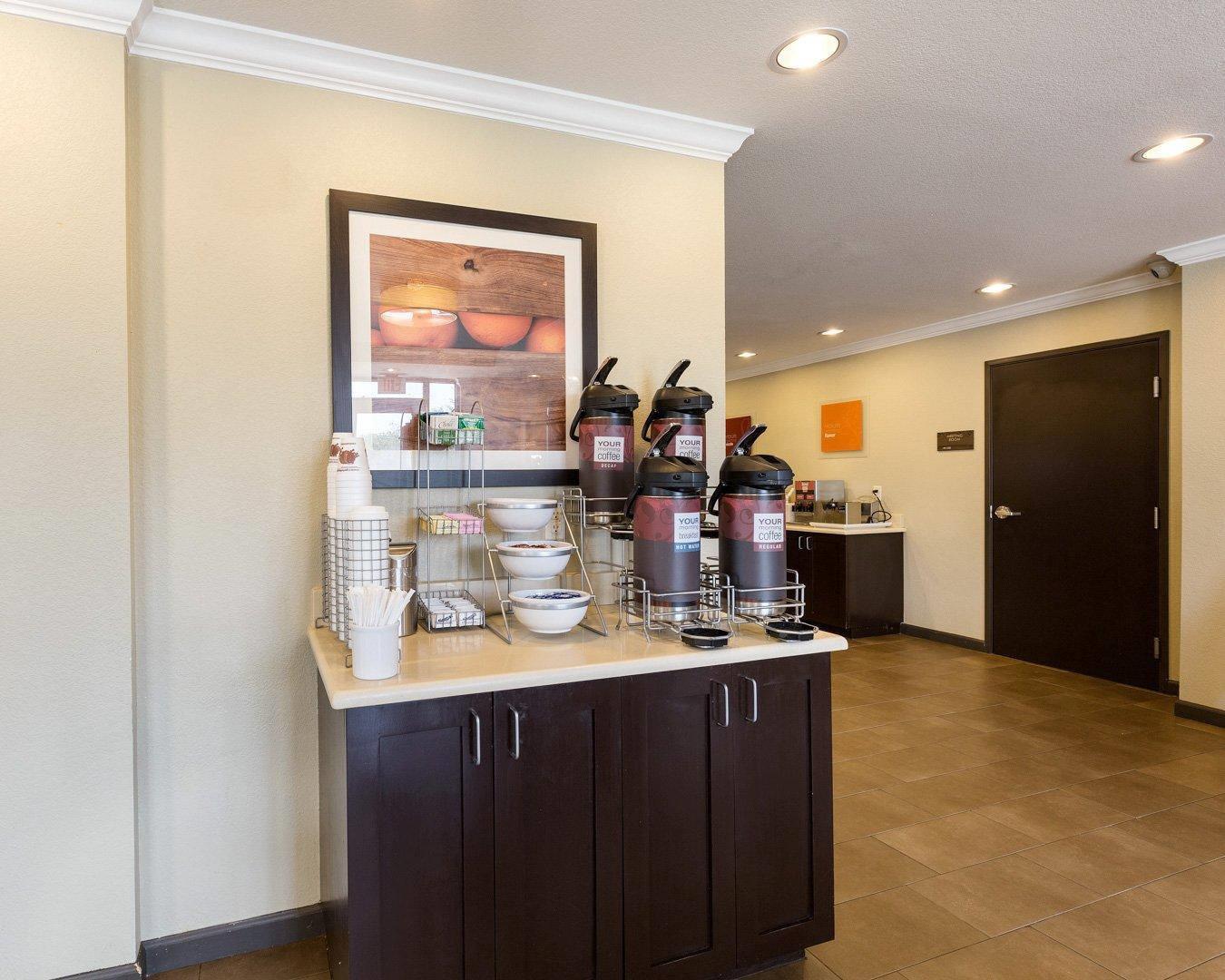 Free coffee | Comfort Suites near Westchase on Beltway 8