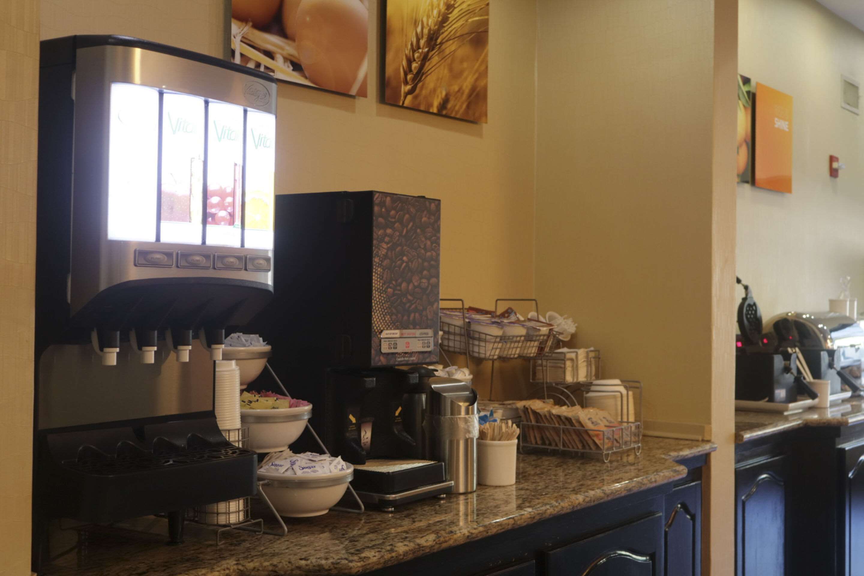Breakfast counter