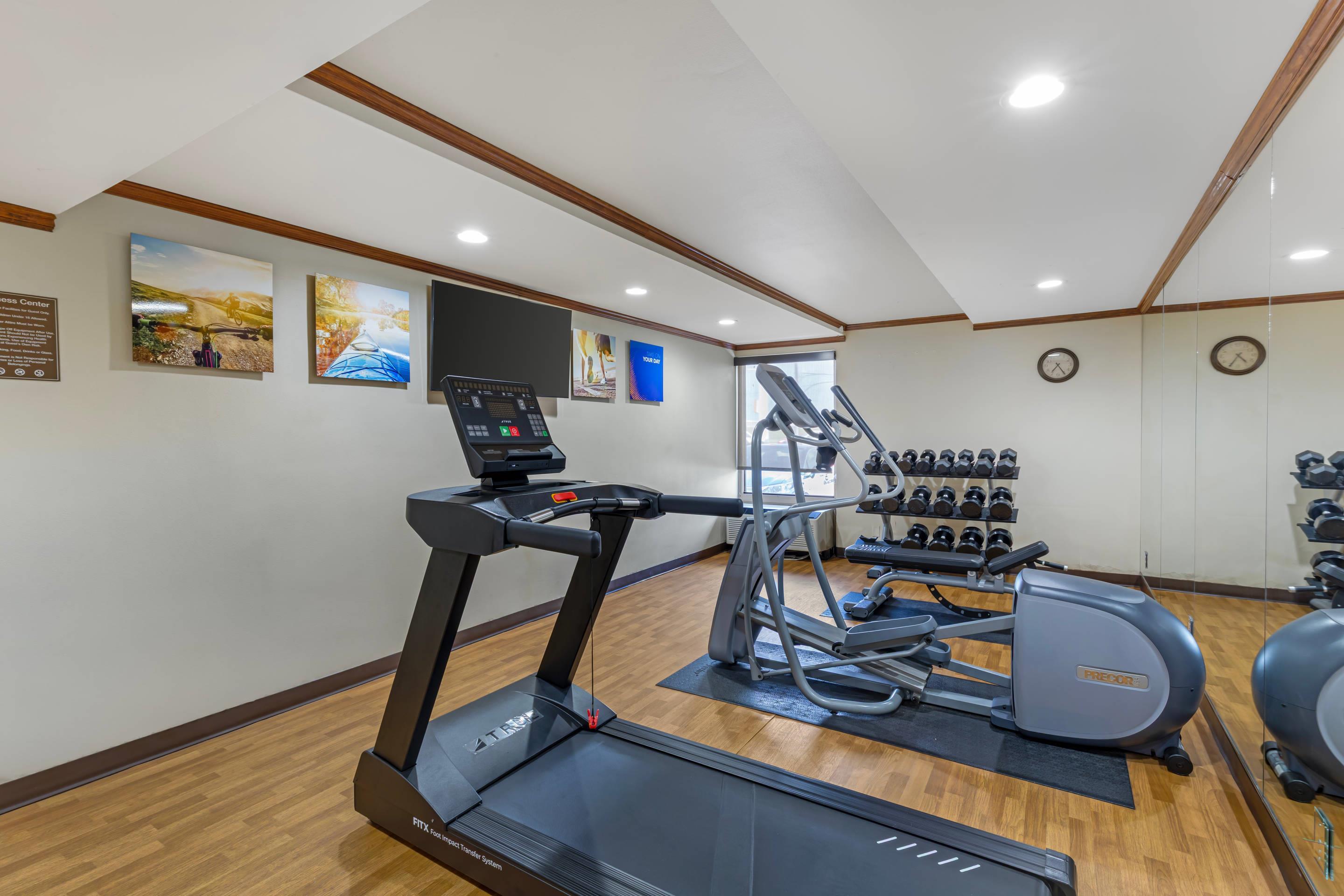 Exercise room | Comfort Inn Wichita Falls North