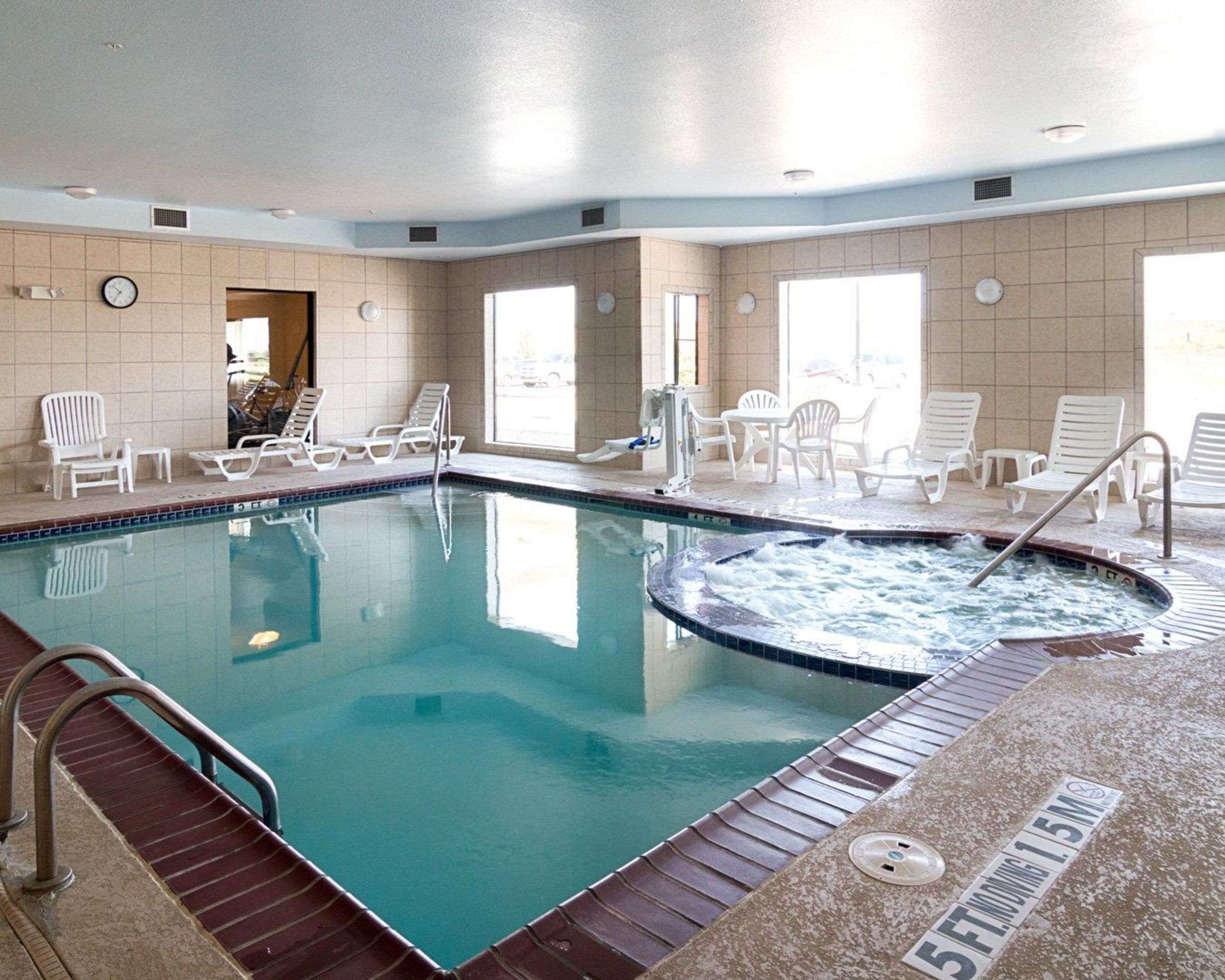 Relax in the hot tub
