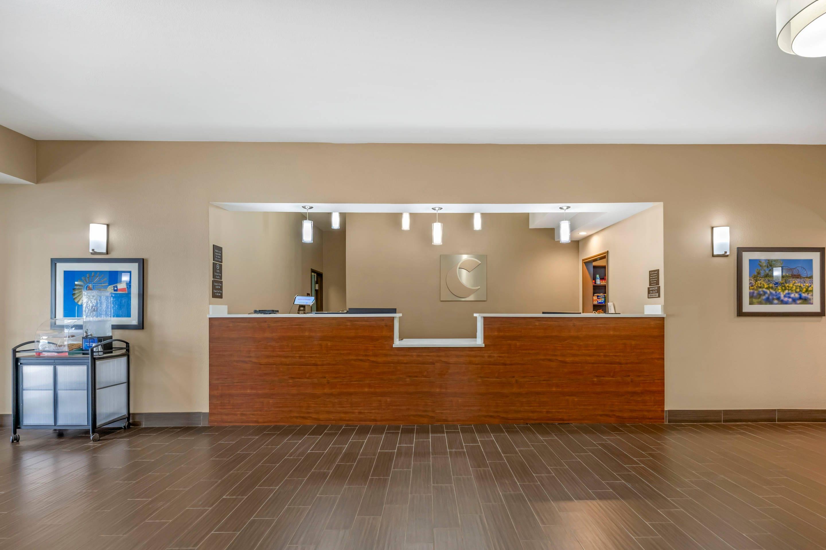 Front desk