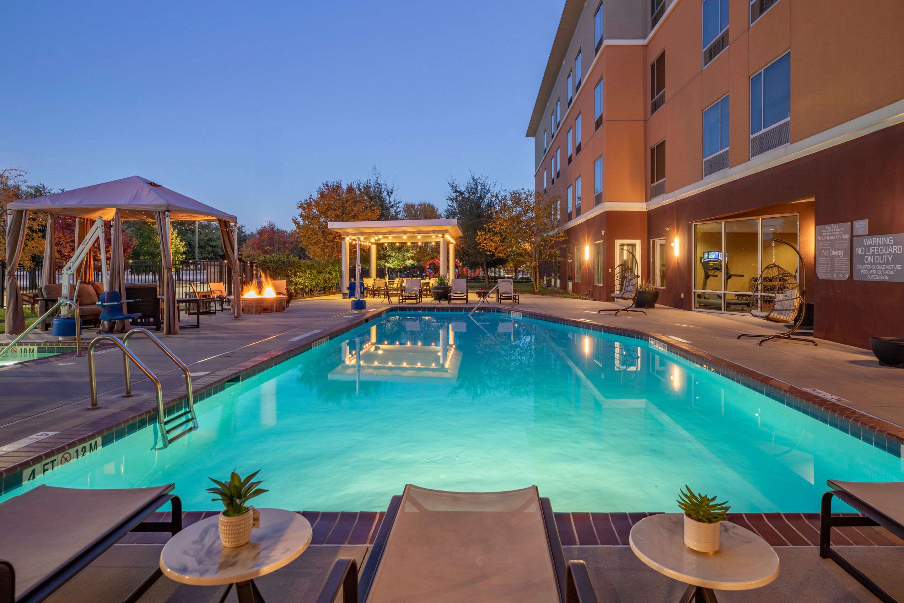Outdoor pool | Cambria Hotel Plano Frisco