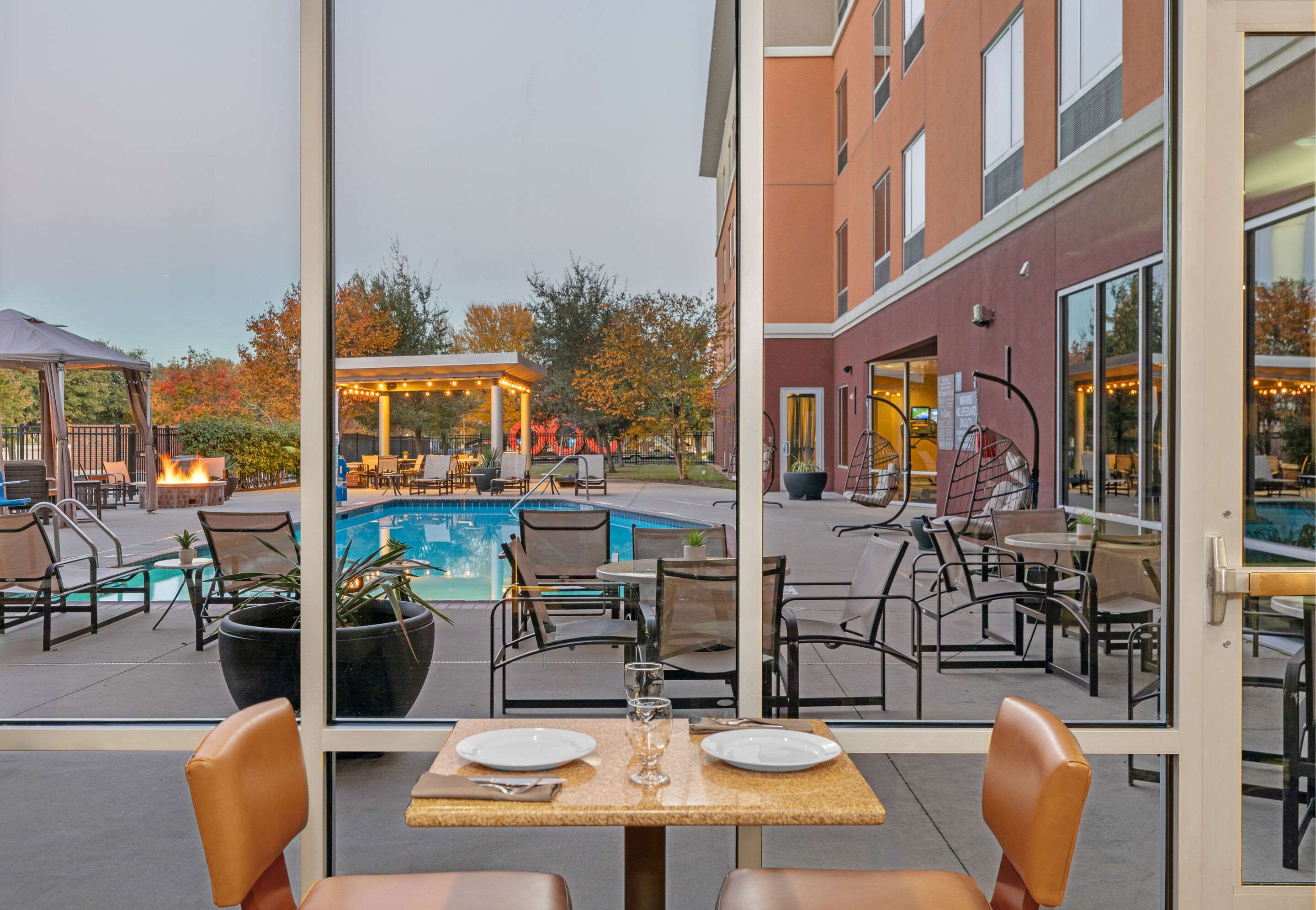 Outdoor pool | Cambria Hotel Plano Frisco