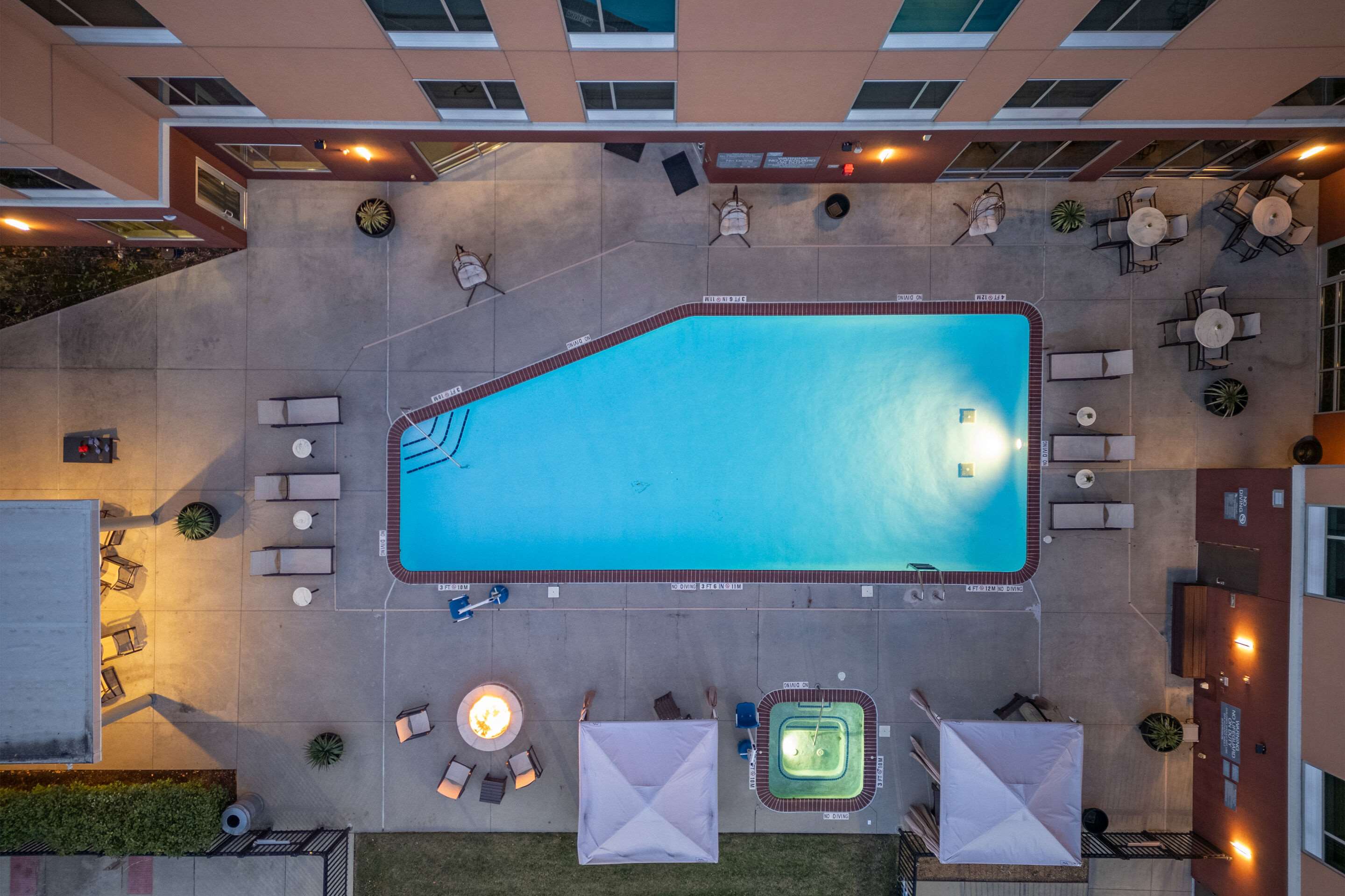 Outdoor pool | Cambria Hotel Plano Frisco