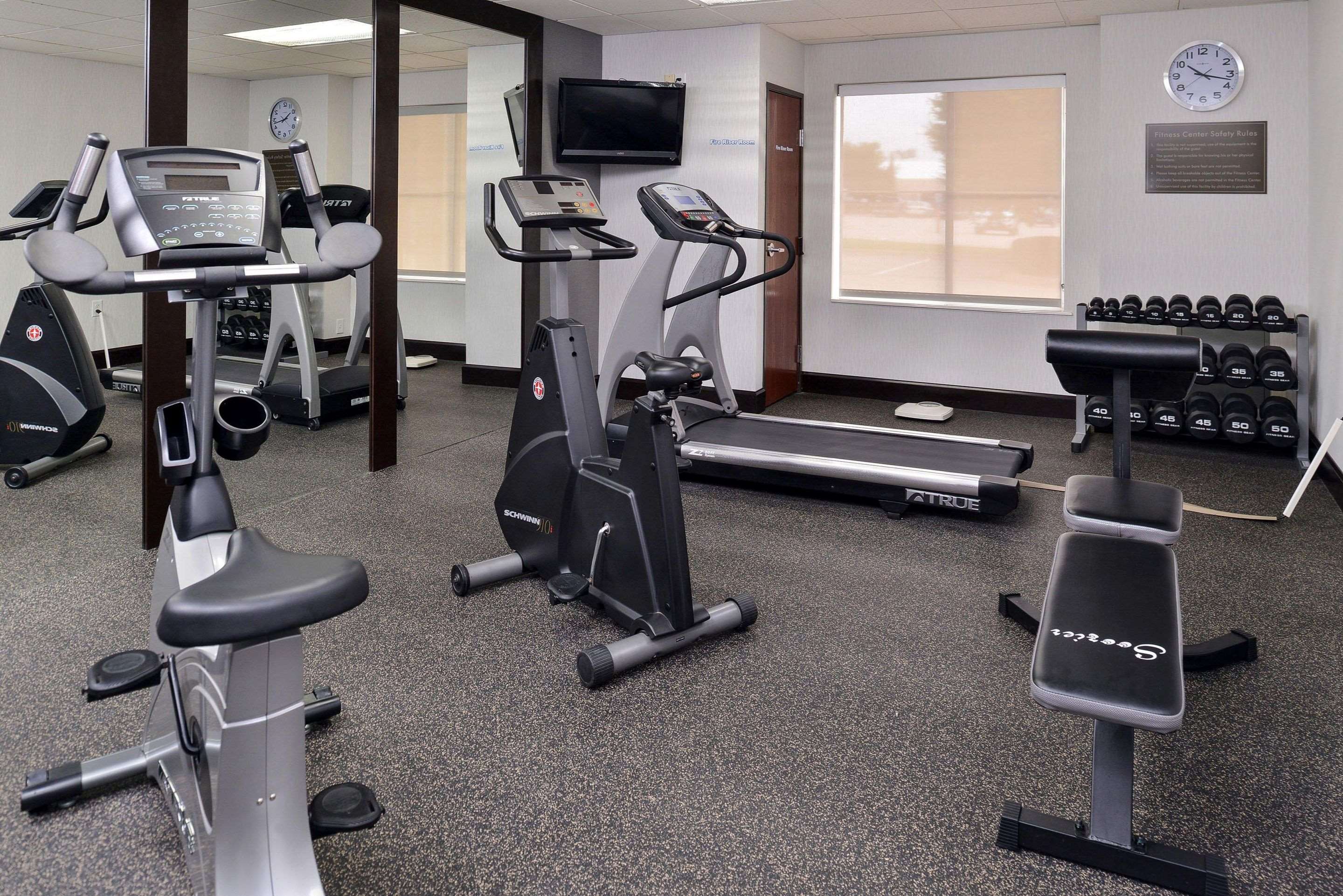 Fitness center | Comfort Inn & Suites Frisco - Plano