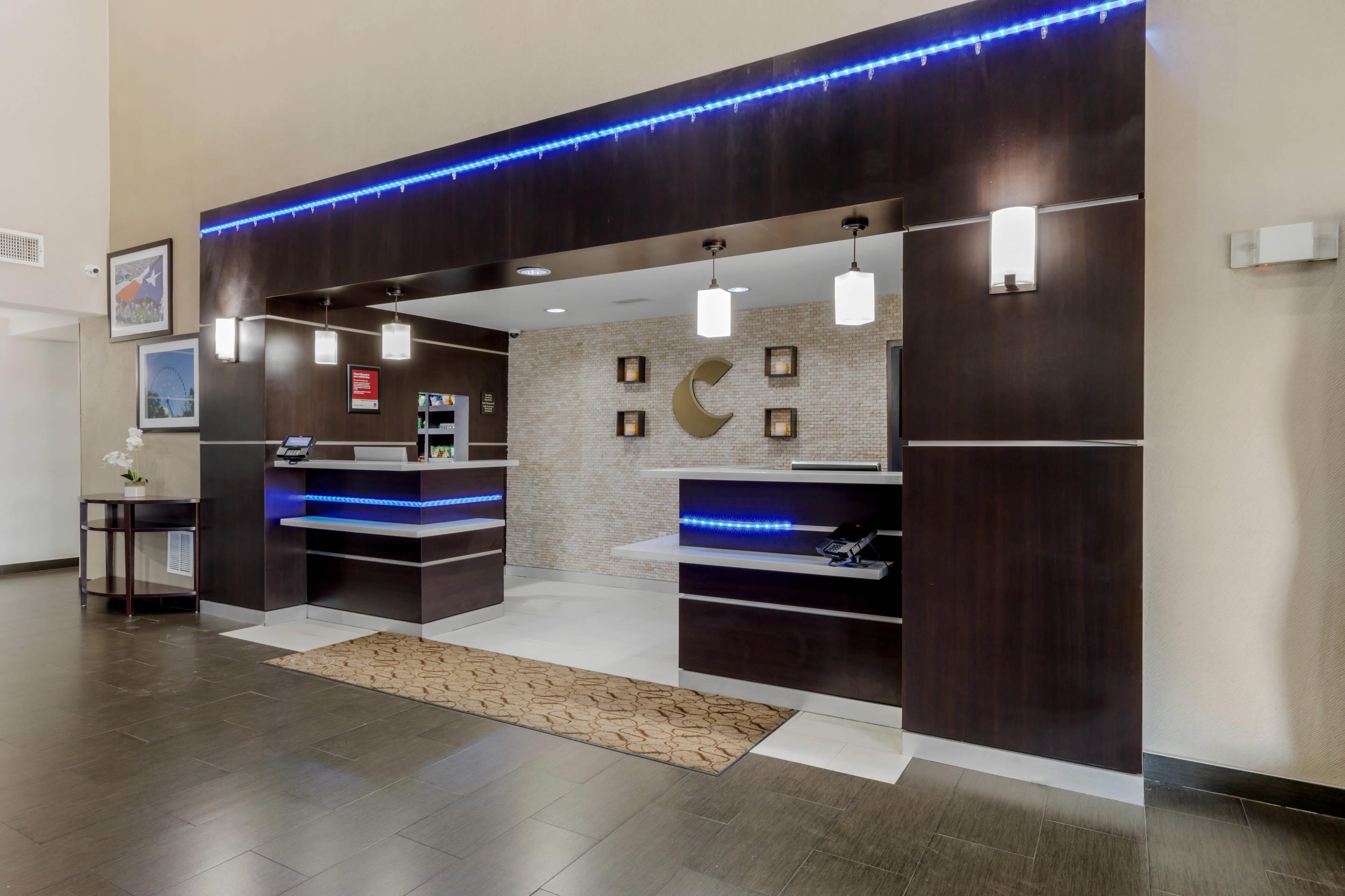 Front desk