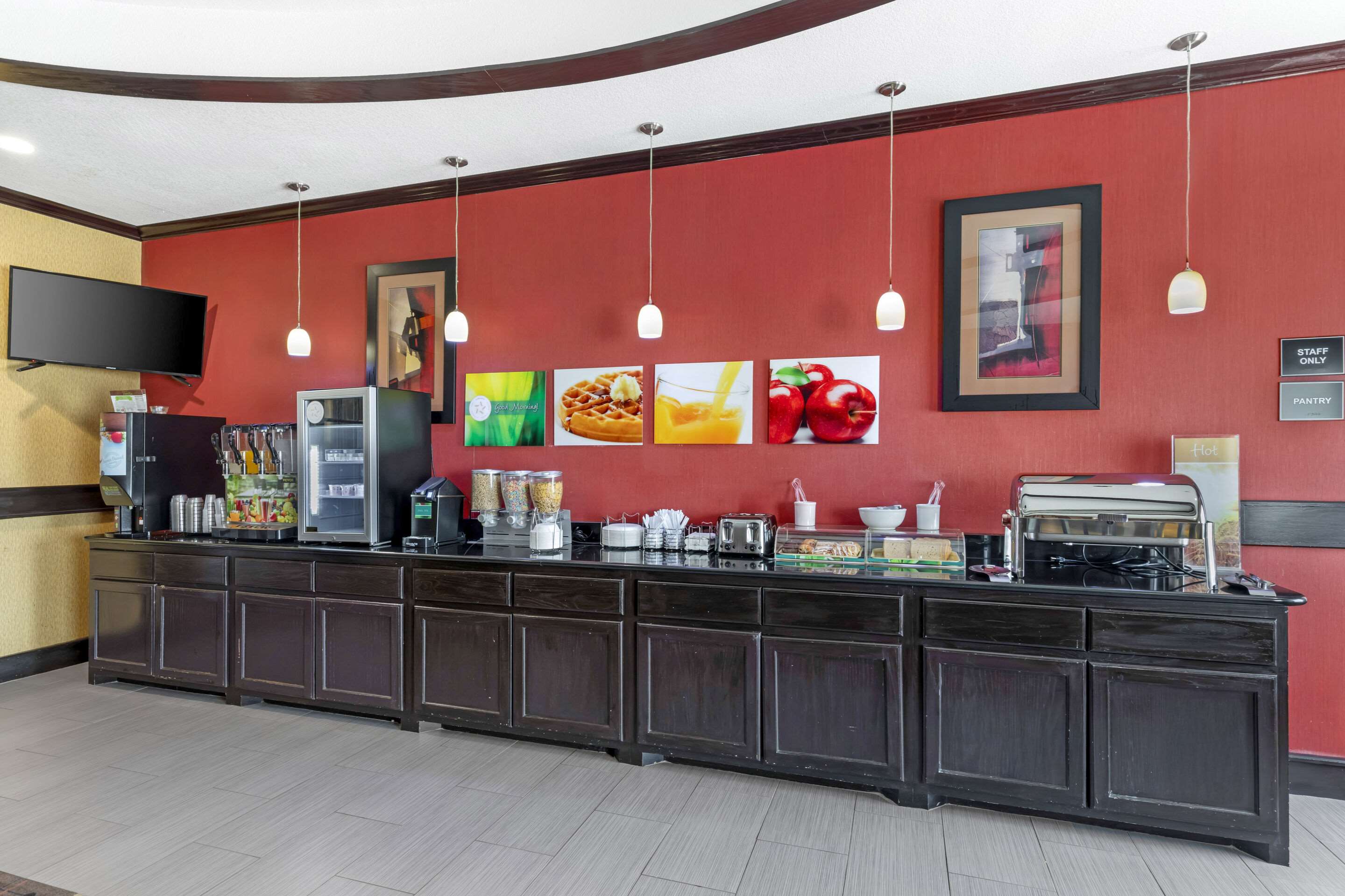 Breakfast area