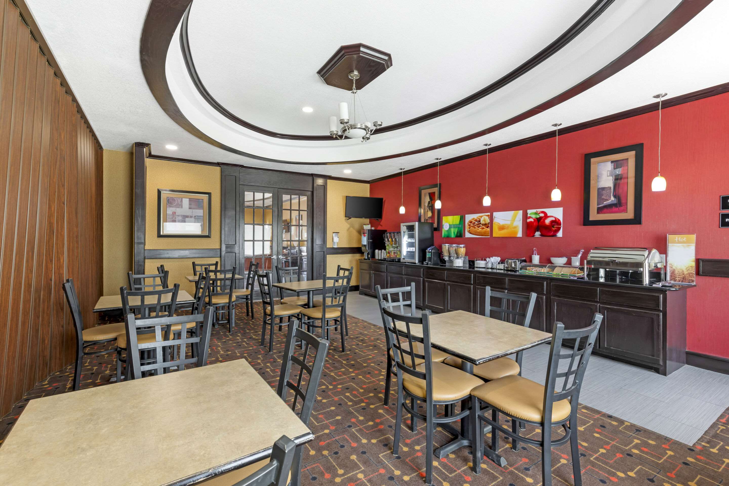Breakfast area