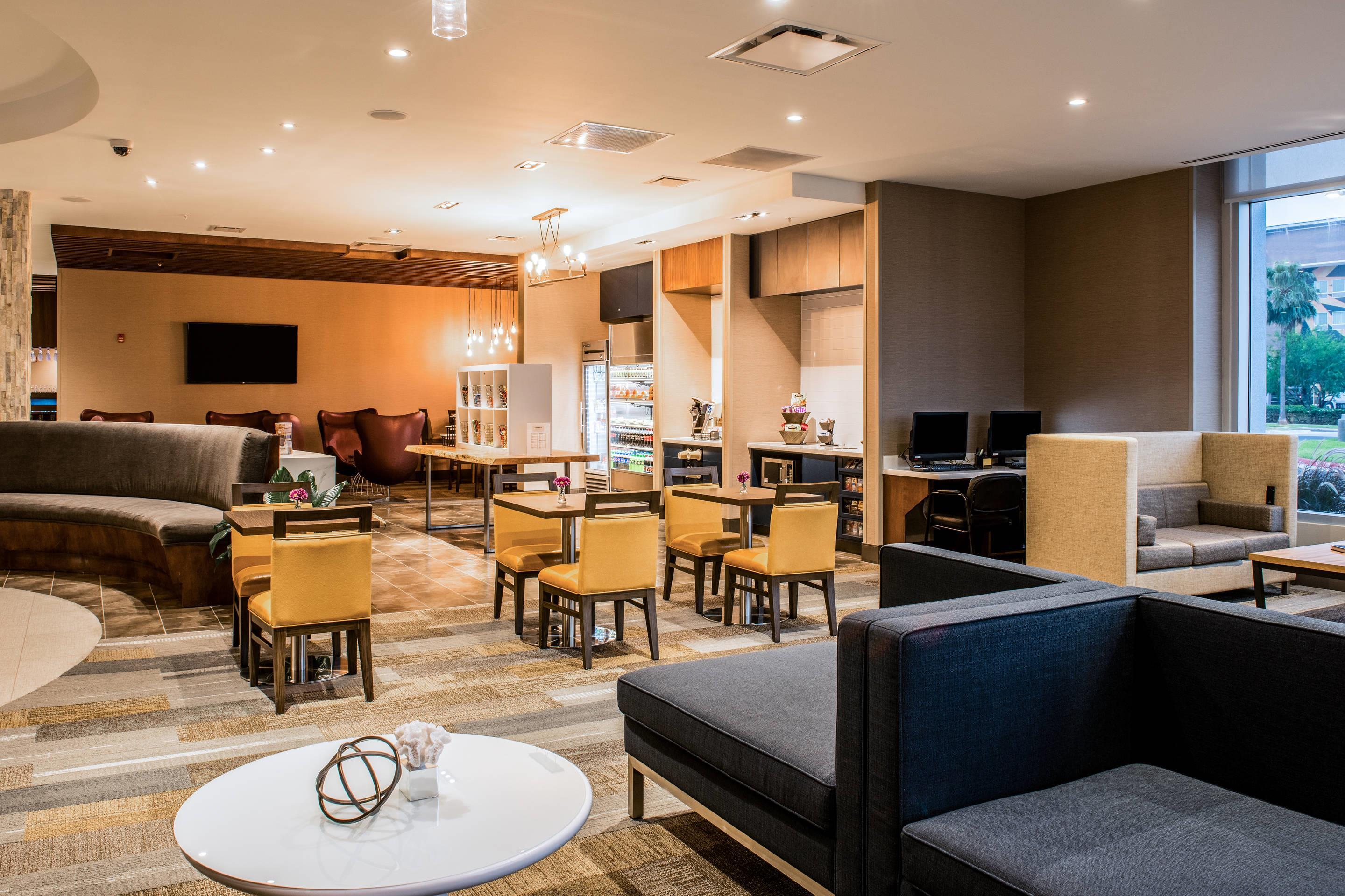 Relax in the dining area | Cambria Hotel McAllen Convention Center