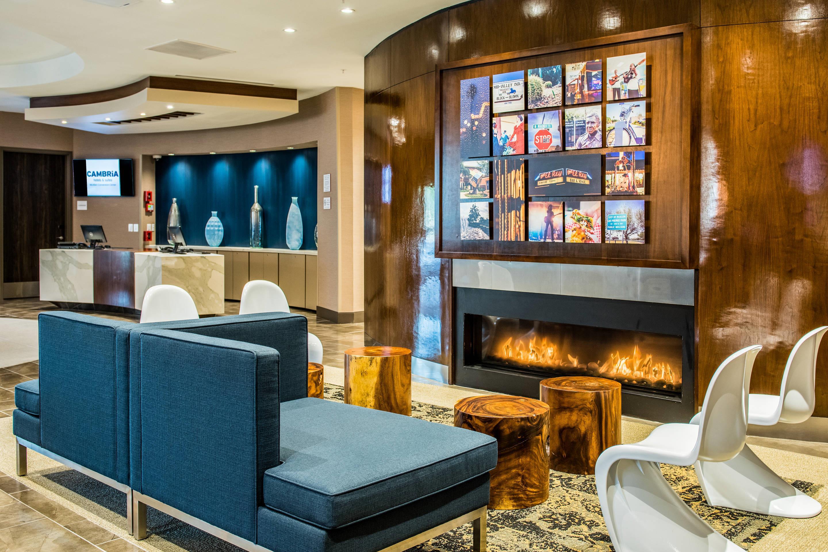 Hotel lobby | Cambria Hotel McAllen Convention Center