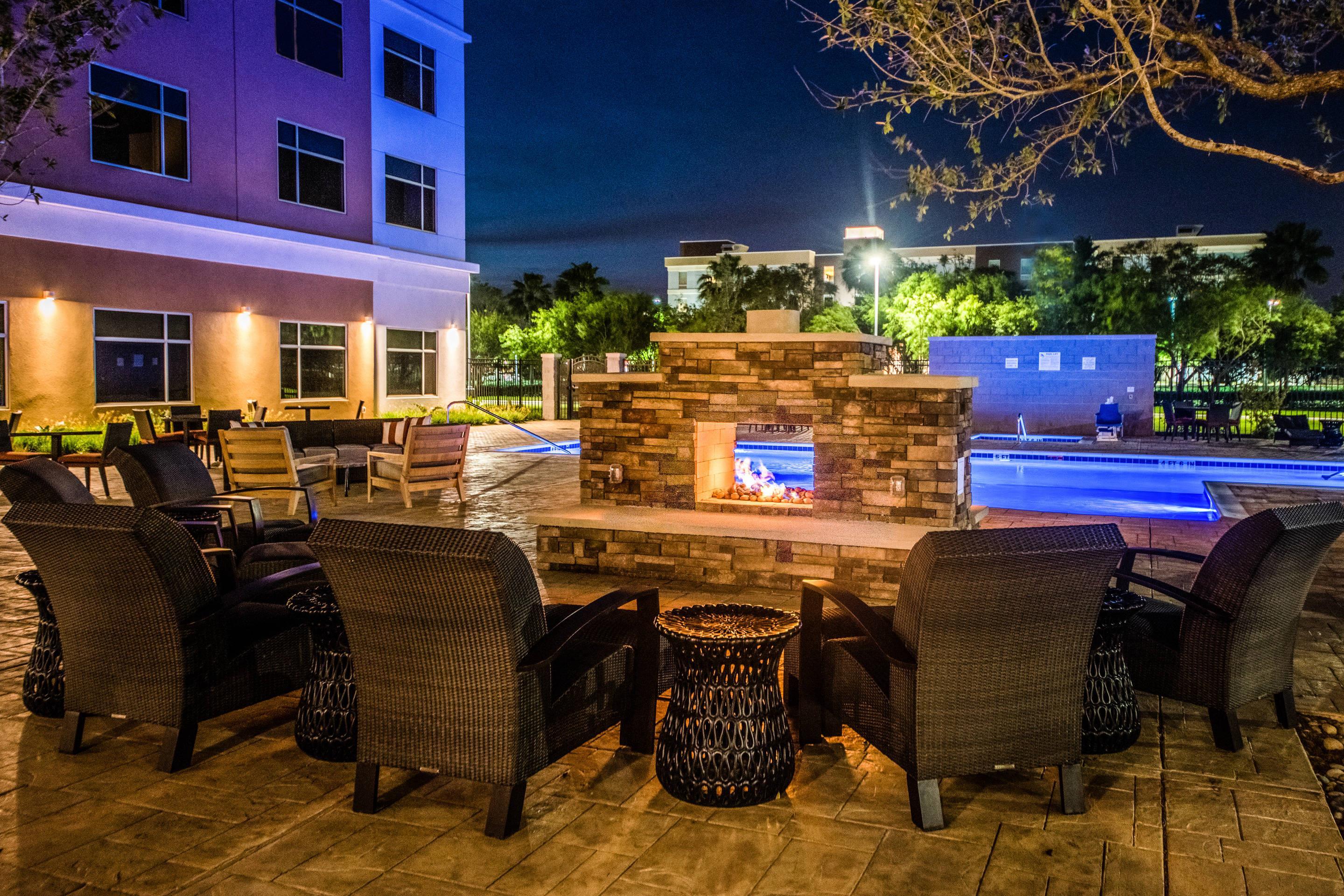 Relax on the patio | Cambria Hotel McAllen Convention Center