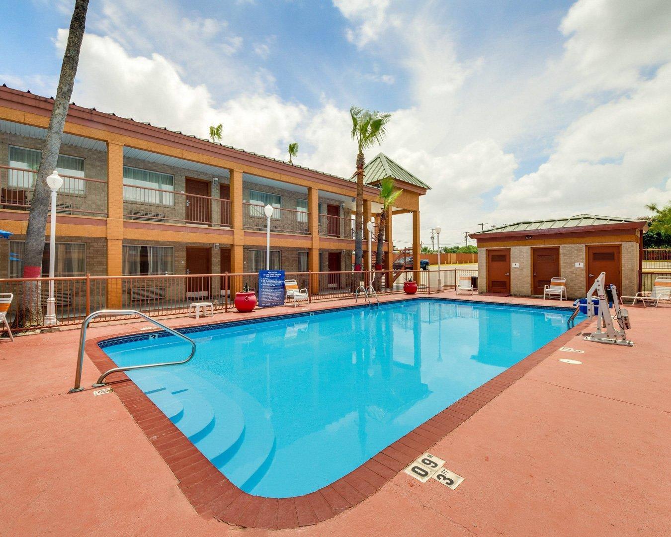 Outdoor pool | Econo Lodge Inn & Suites Eagle Pass