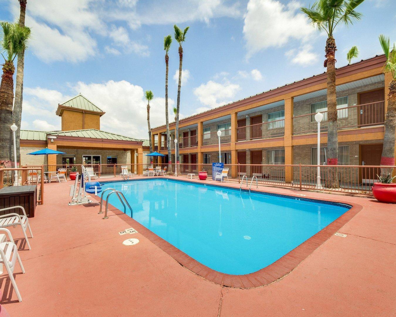 Relax on the sundeck | Econo Lodge Inn & Suites Eagle Pass
