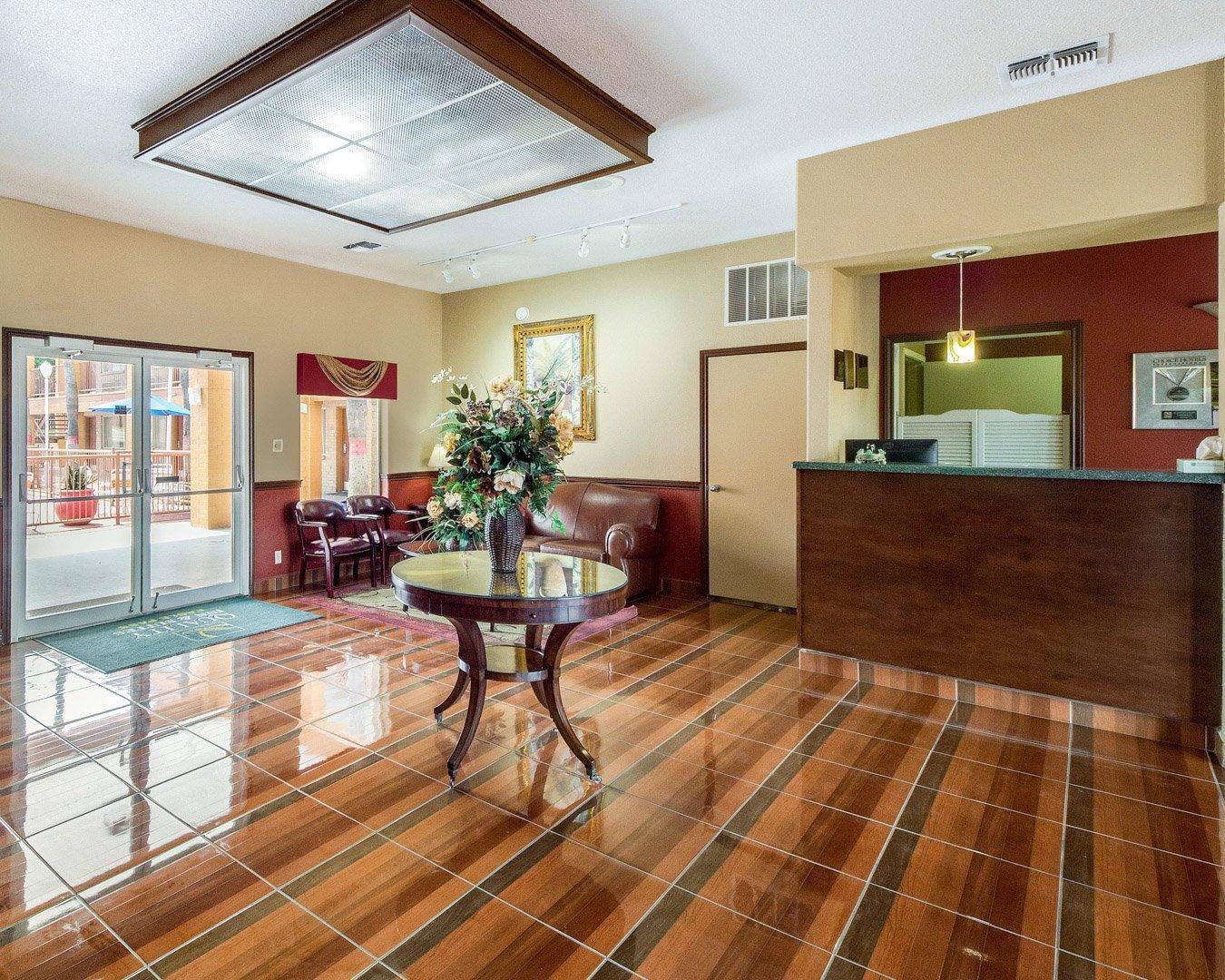 Spacious lobby | Econo Lodge Inn & Suites Eagle Pass