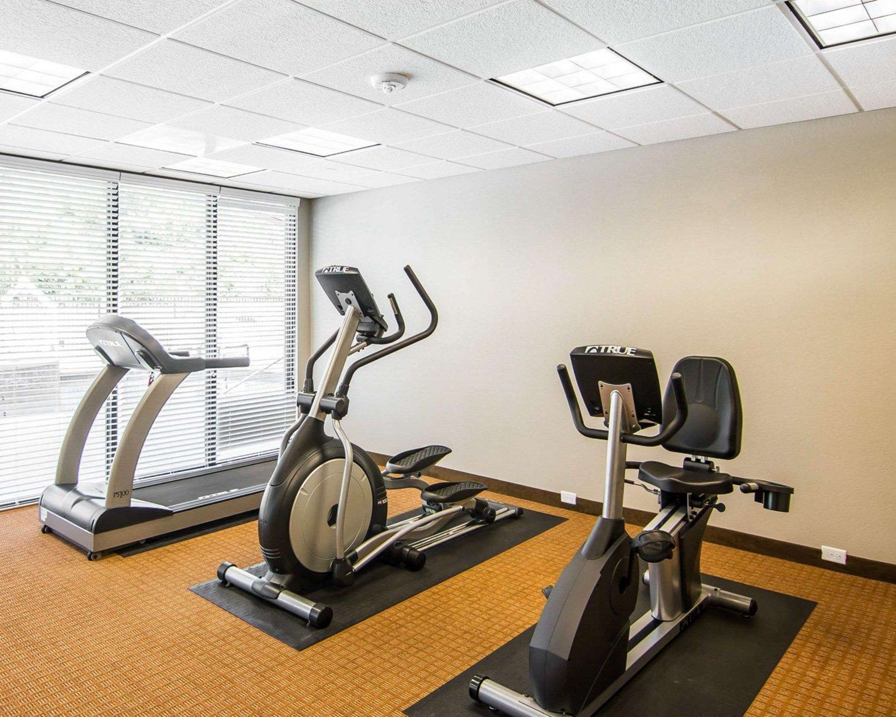 Fitness center with cardio equipment