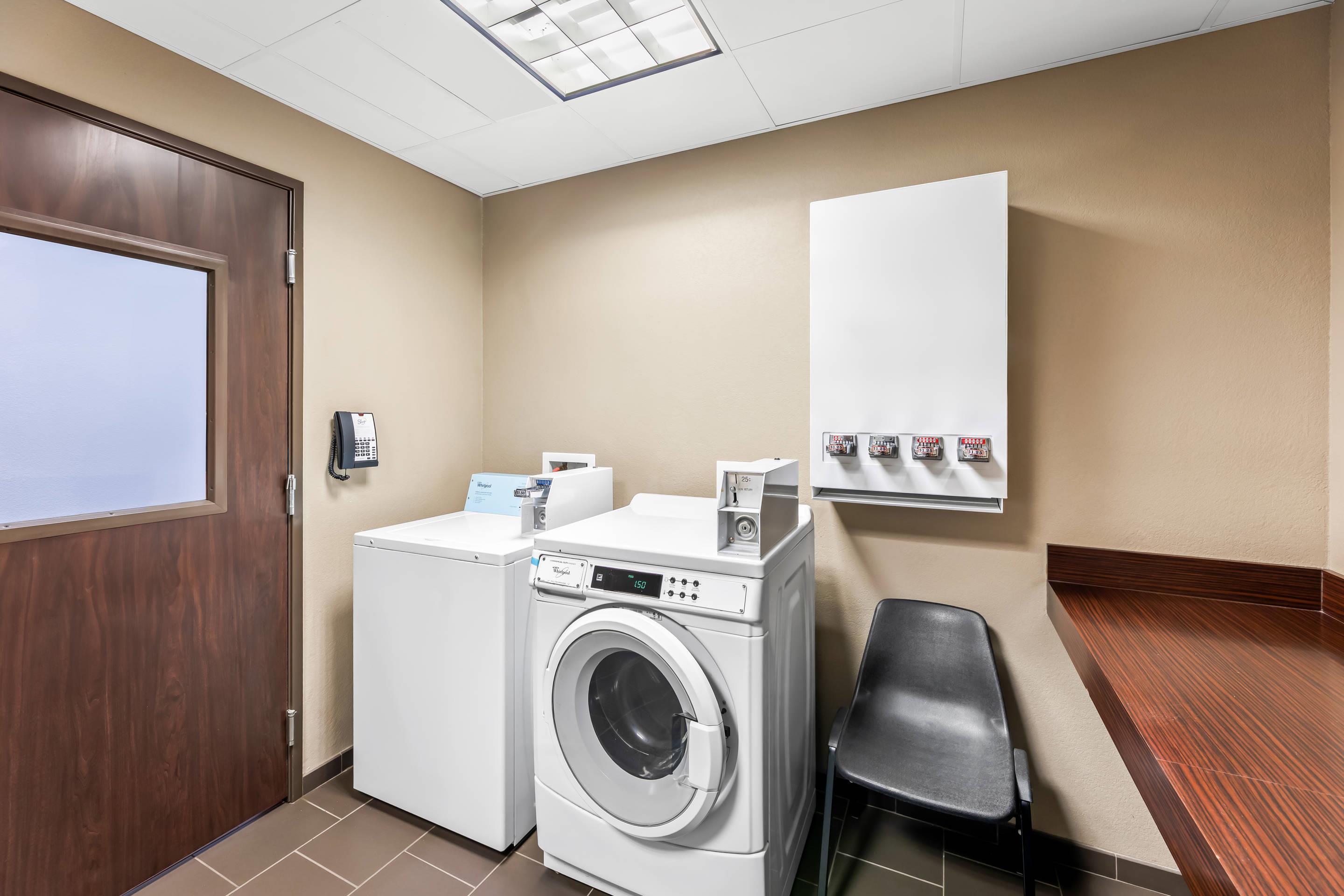 Guest laundry facilities
