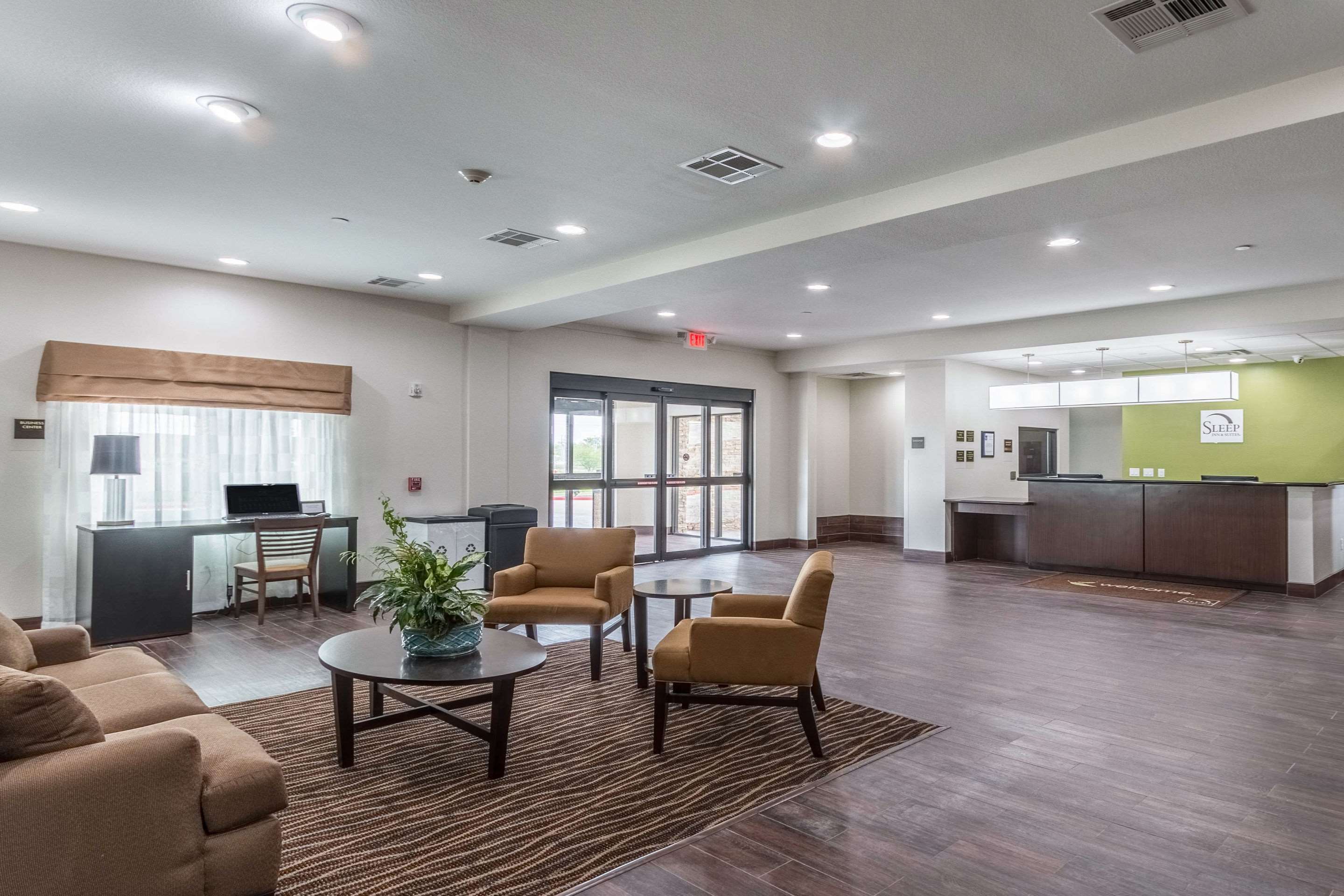 Lobby with sitting area