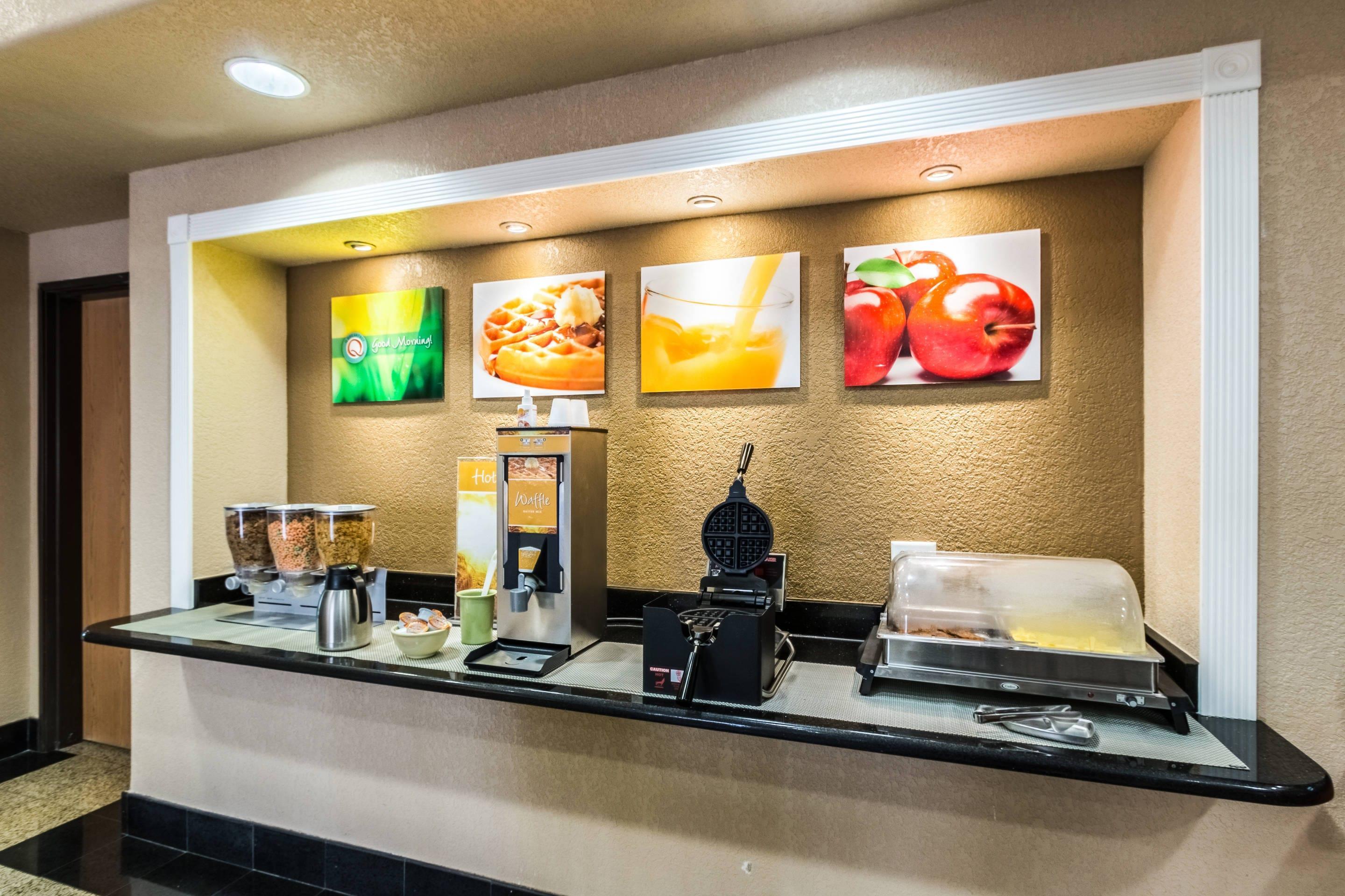 Assorted breakfast items | Quality Inn Killeen Forthood