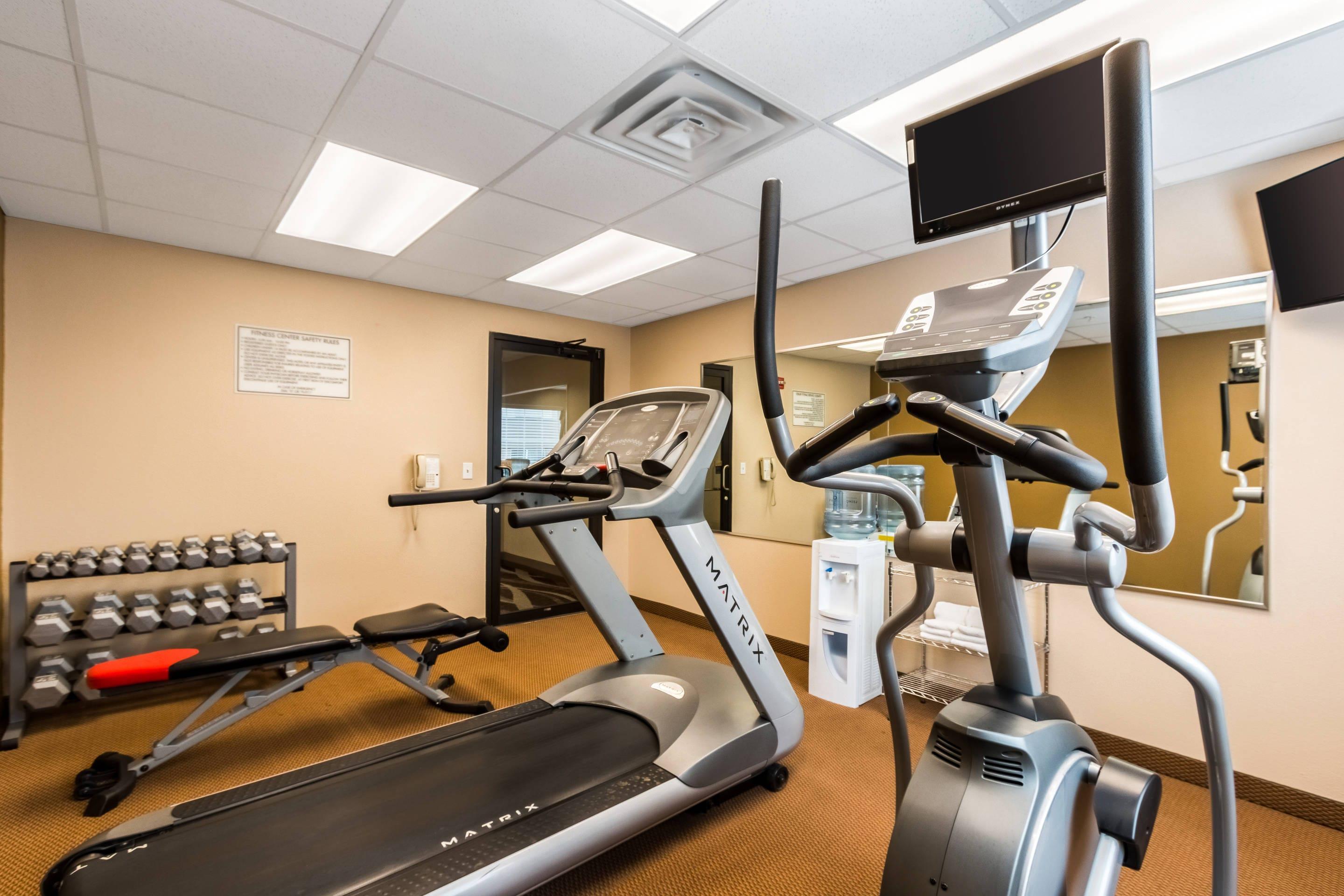 Fitness center | Quality Inn Killeen Forthood