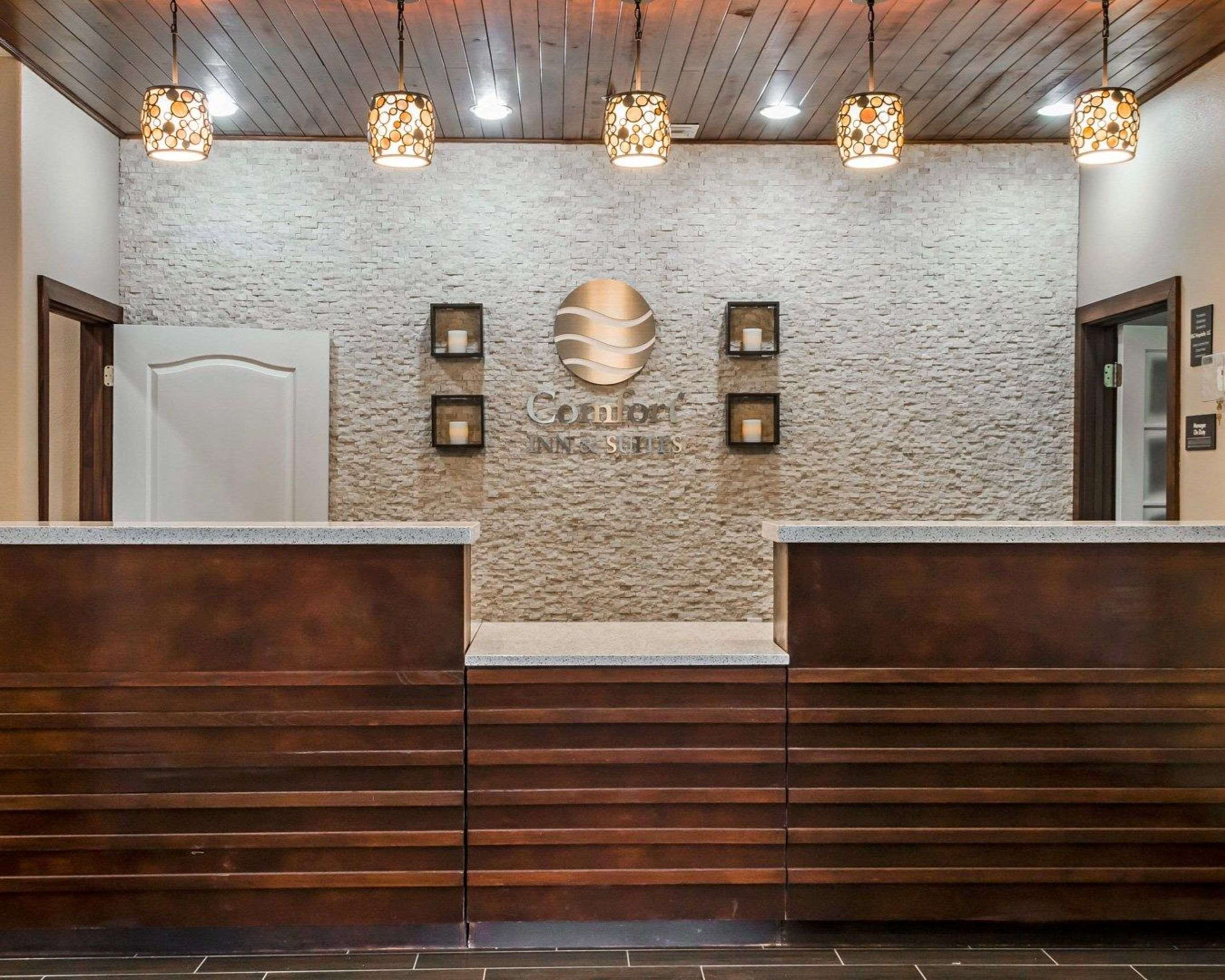 Front desk with friendly staff | Comfort Inn & Suites