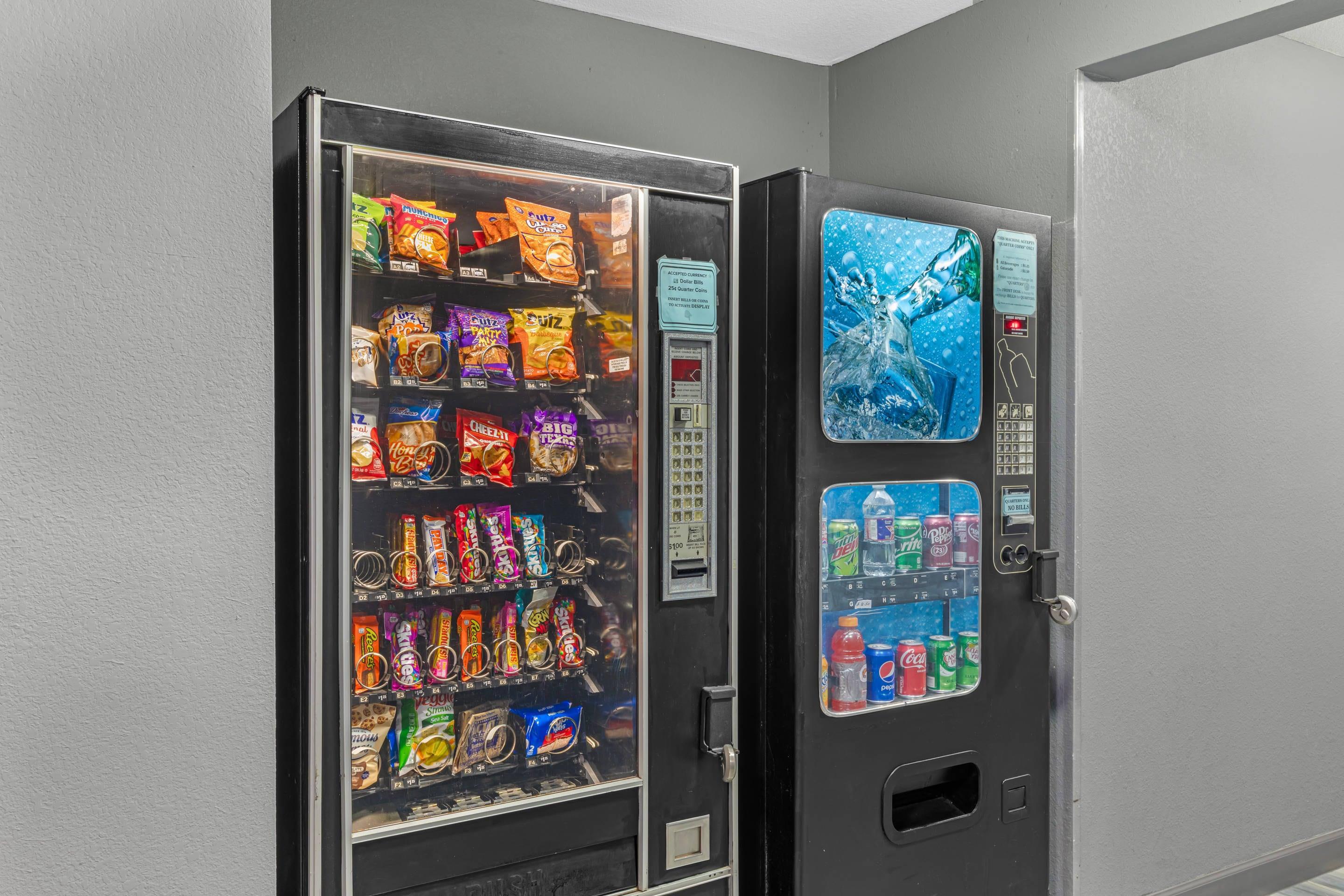 Hotel vending area | Quality Inn & Suites Plano