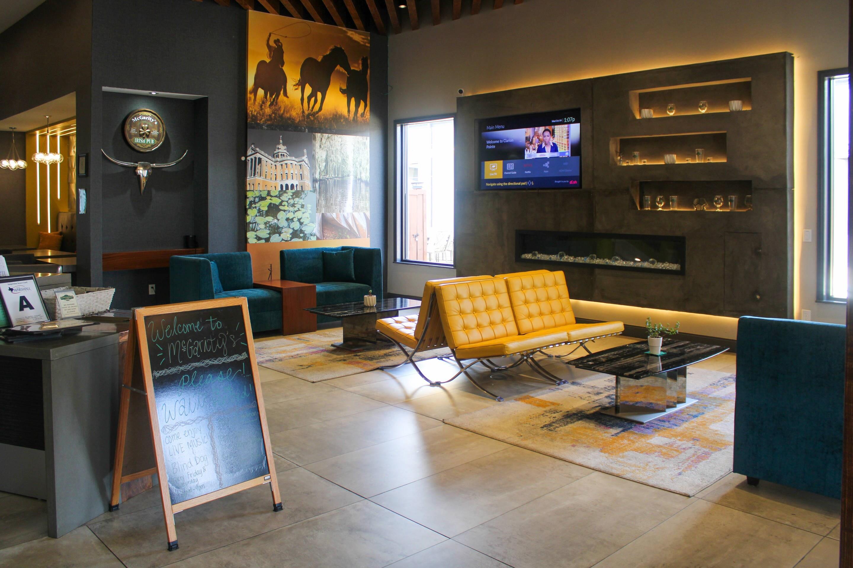 Hotel lobby
