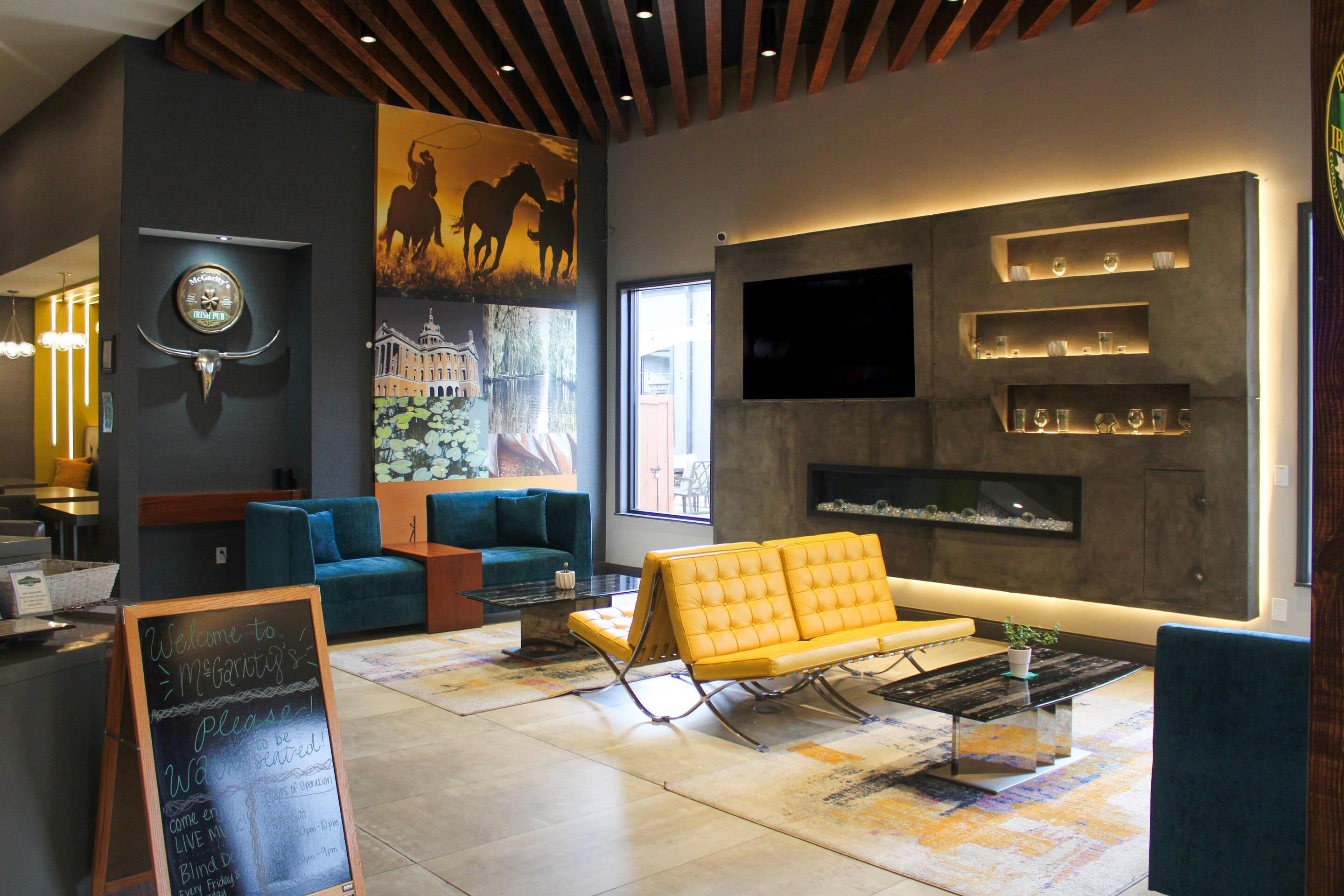 Hotel lobby
