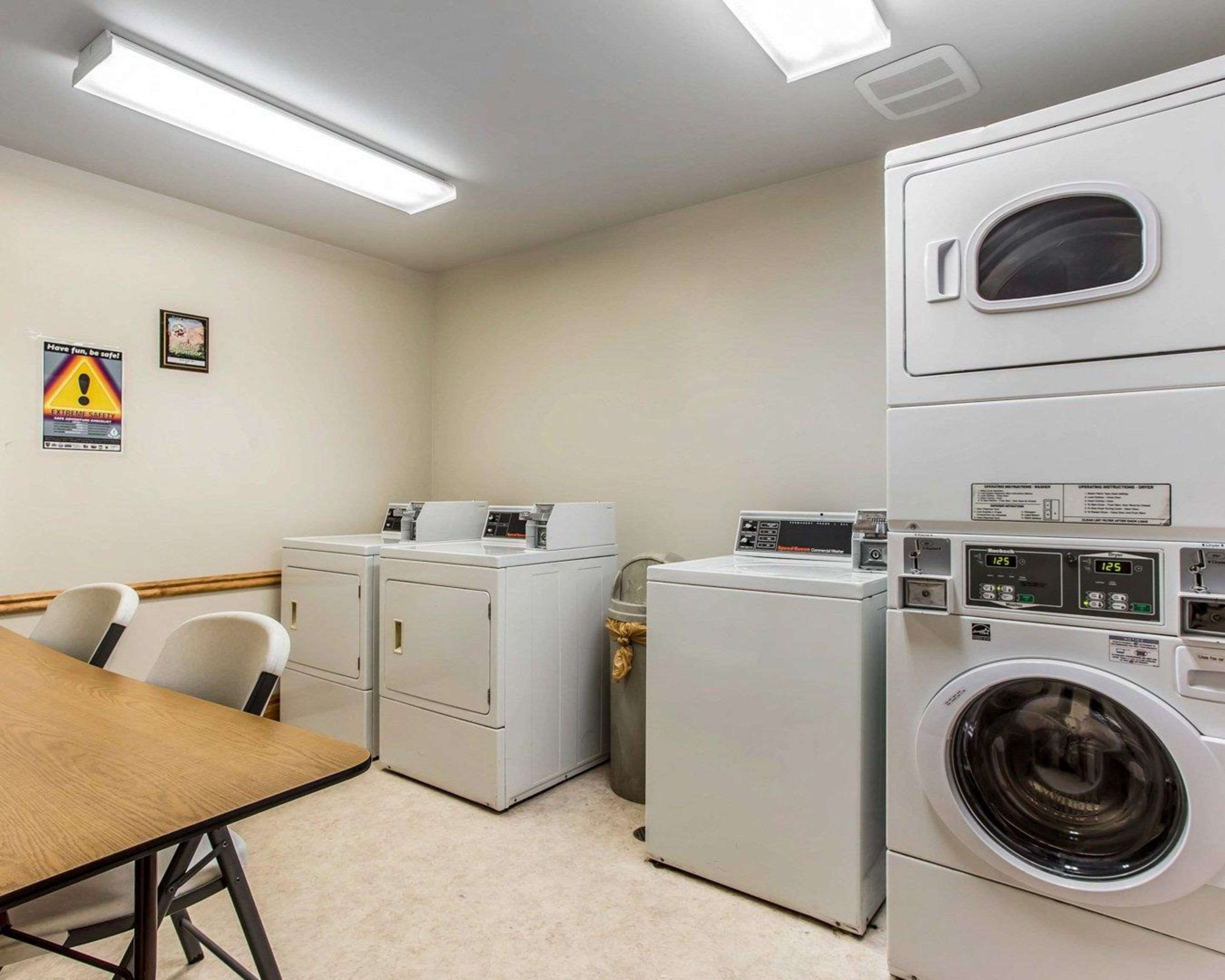Guest laundry facilities