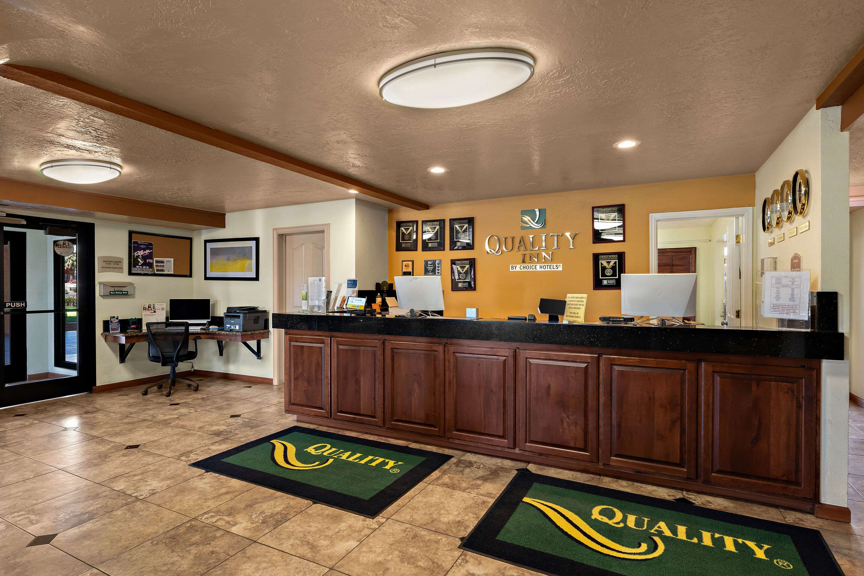 Front desk