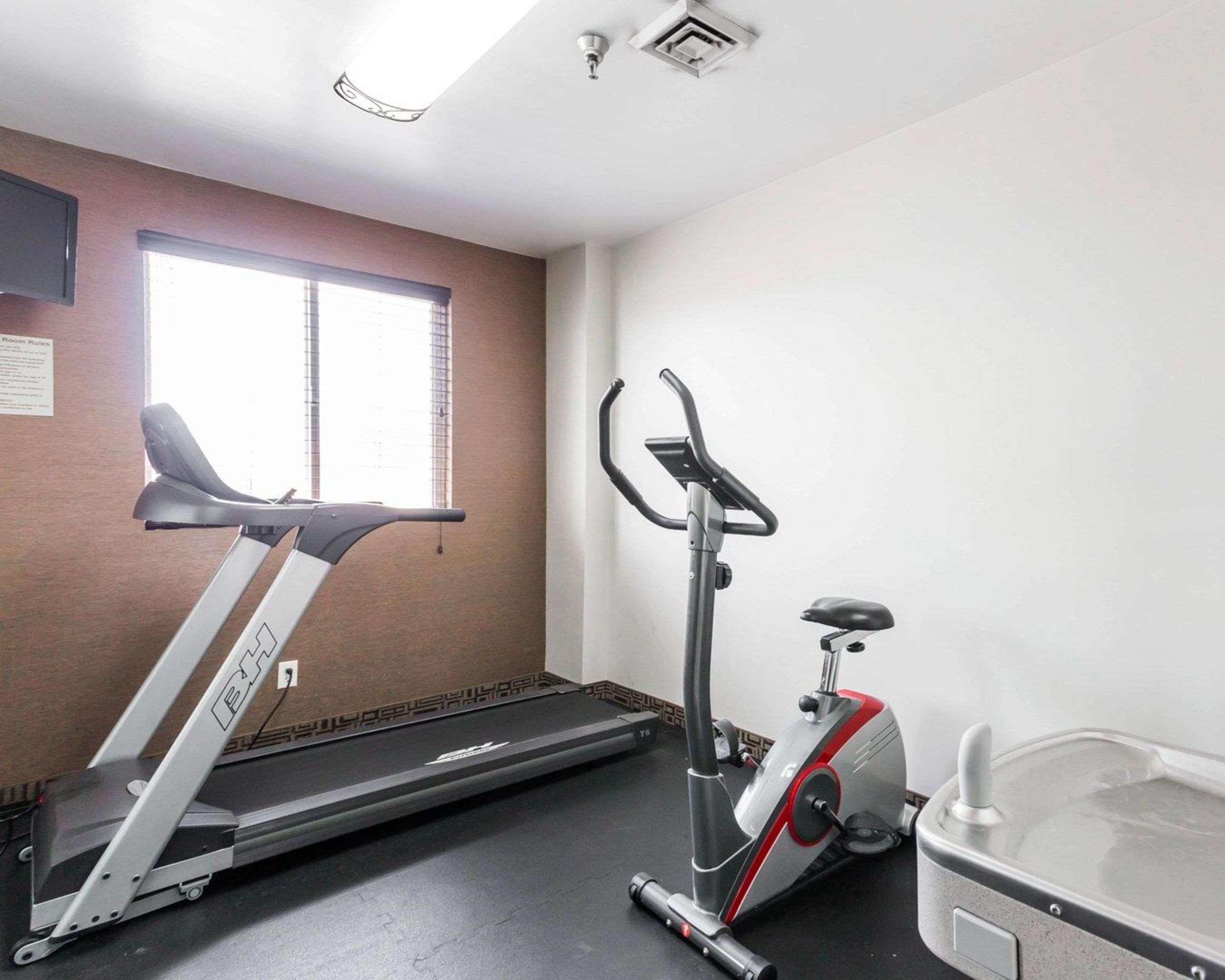 Fitness center with cardio equipment