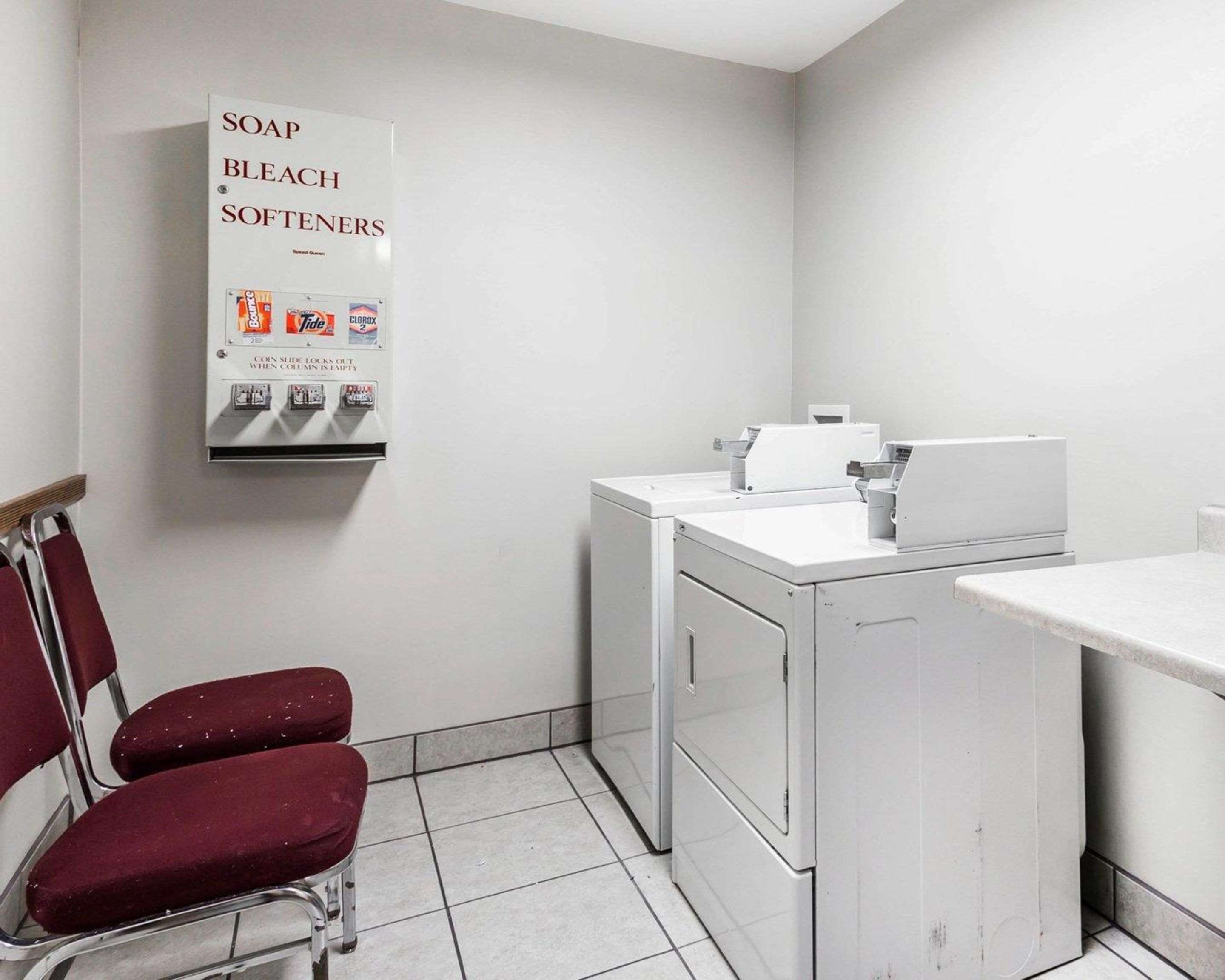 Guest laundry facilities