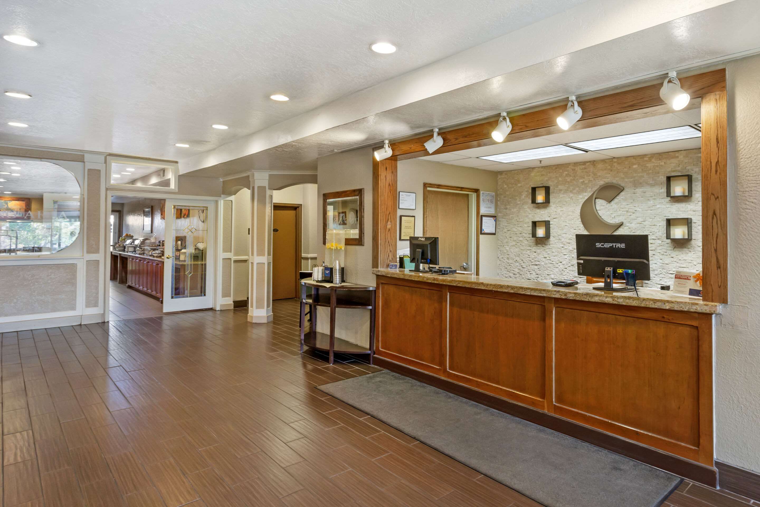 Front desk