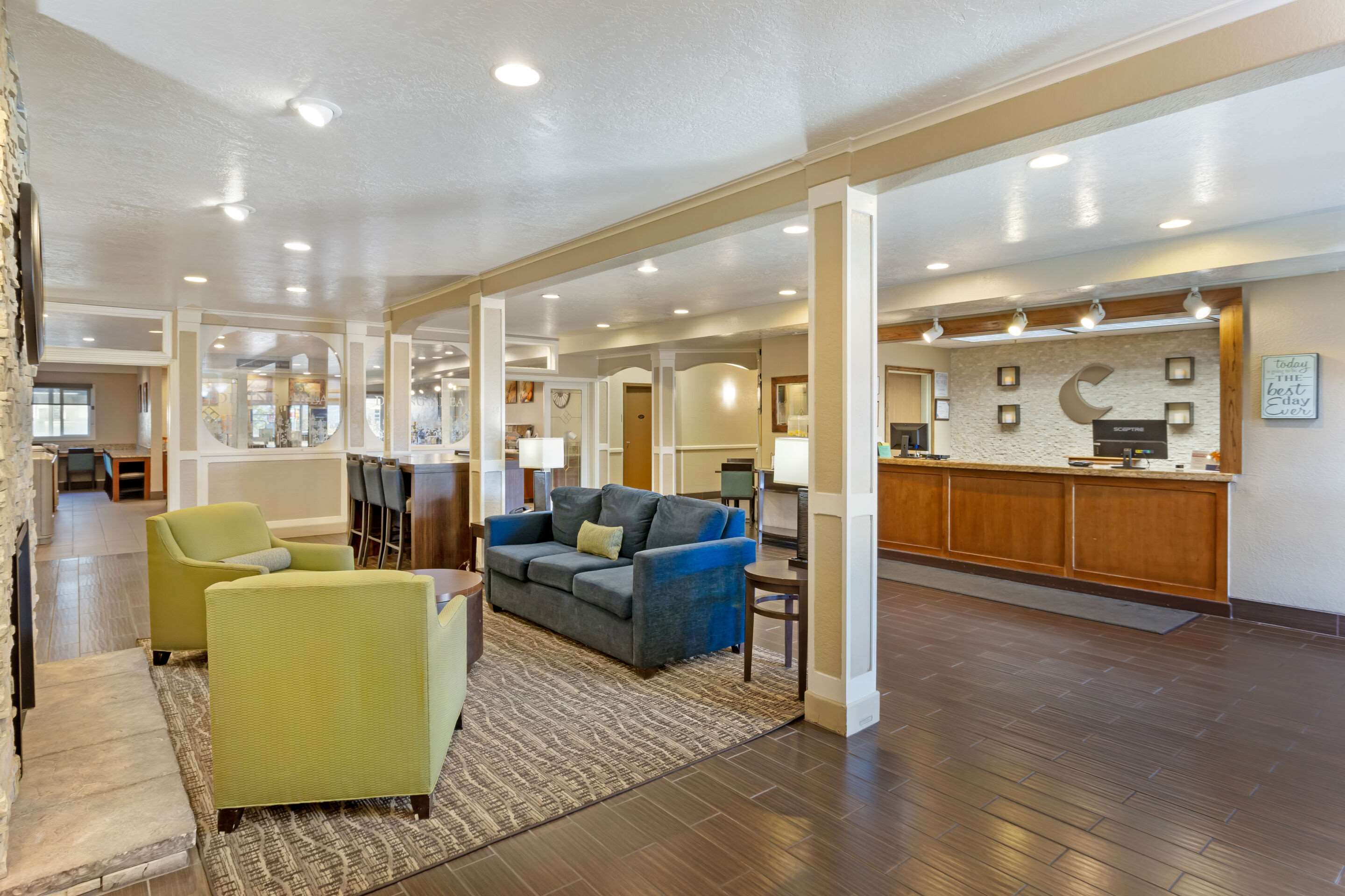 Hotel lobby