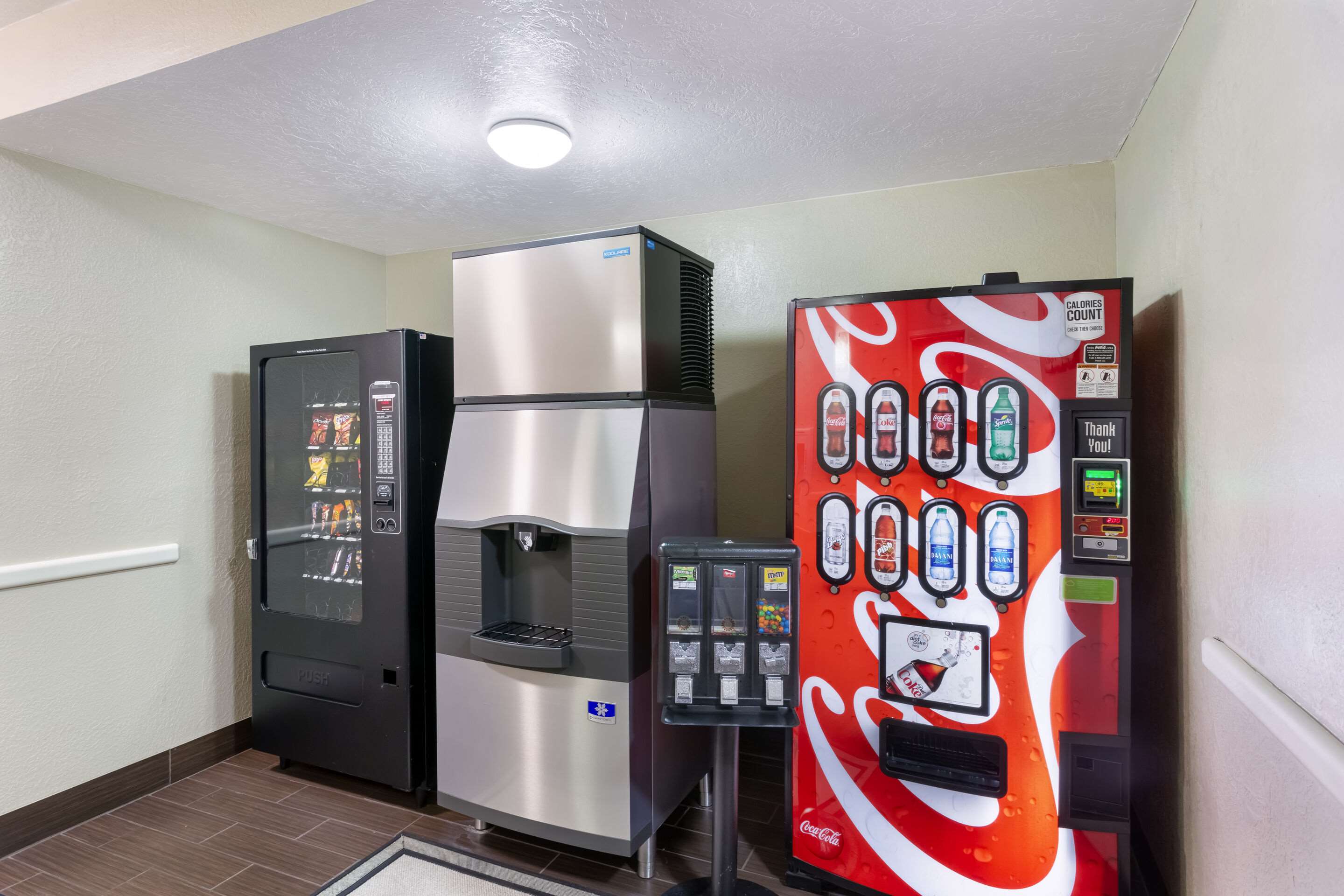 Hotel vending area