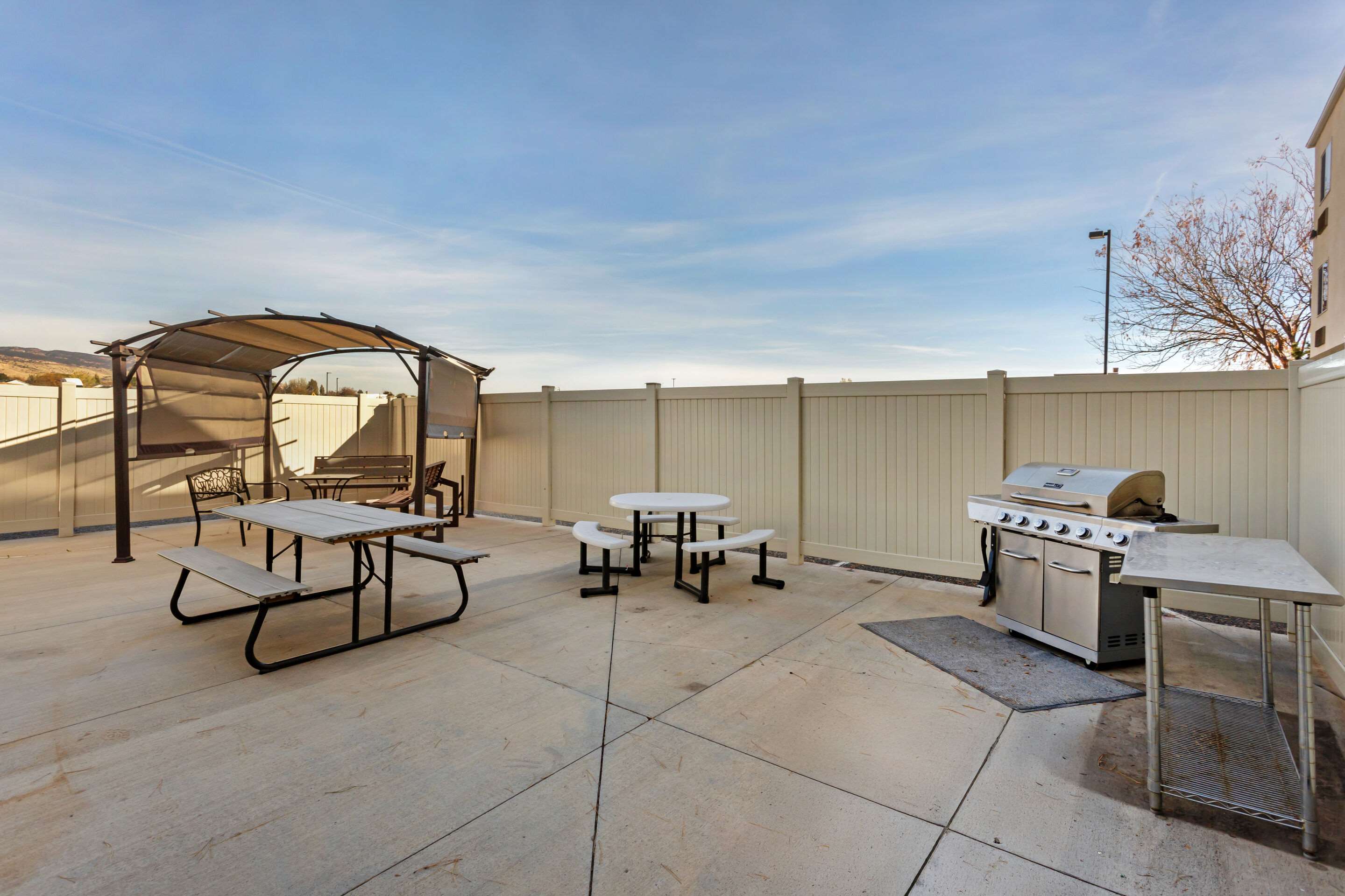 Barbecue area