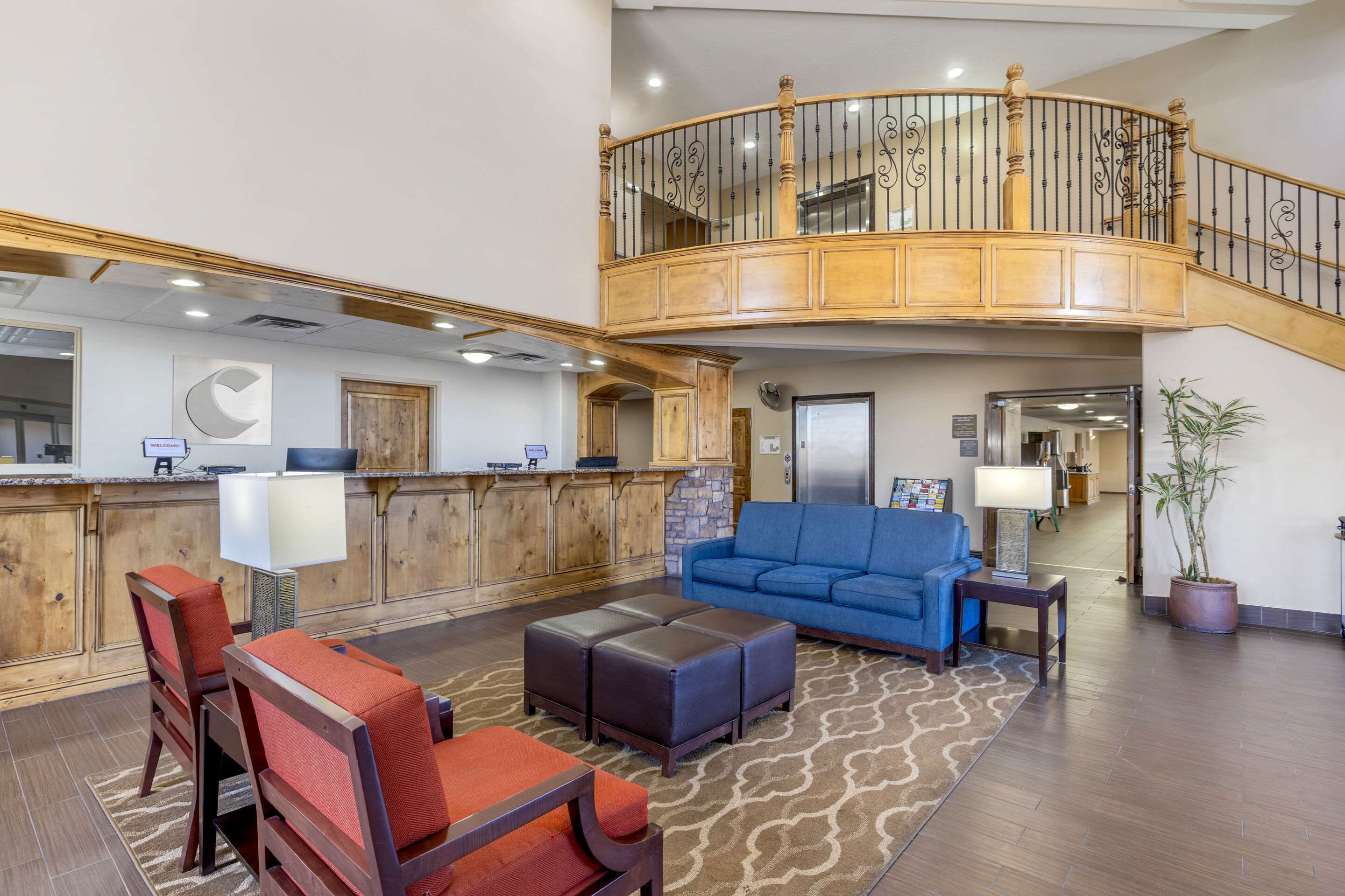 Hotel lobby | Comfort Inn at Convention Center