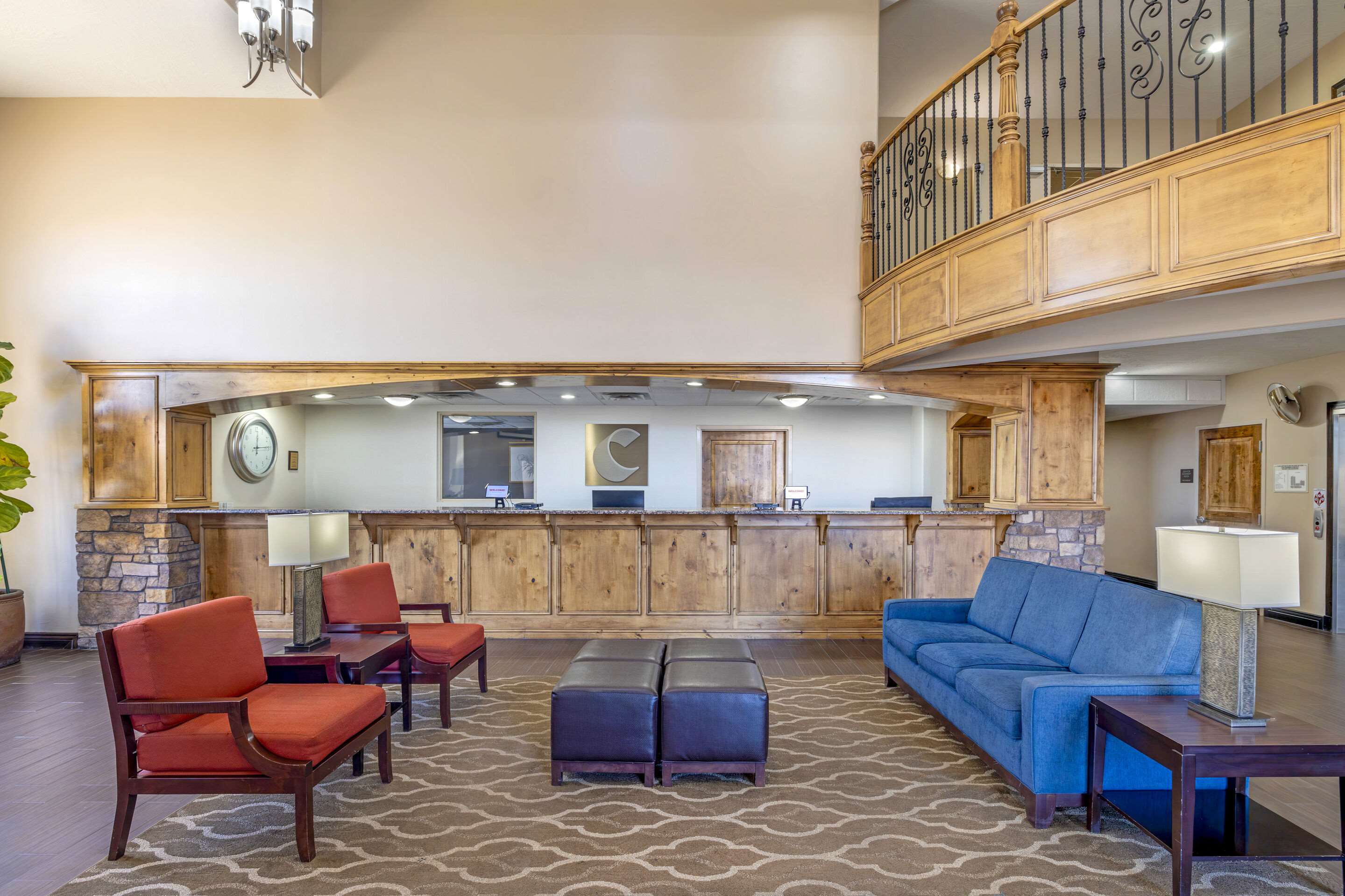 Hotel lobby | Comfort Inn at Convention Center