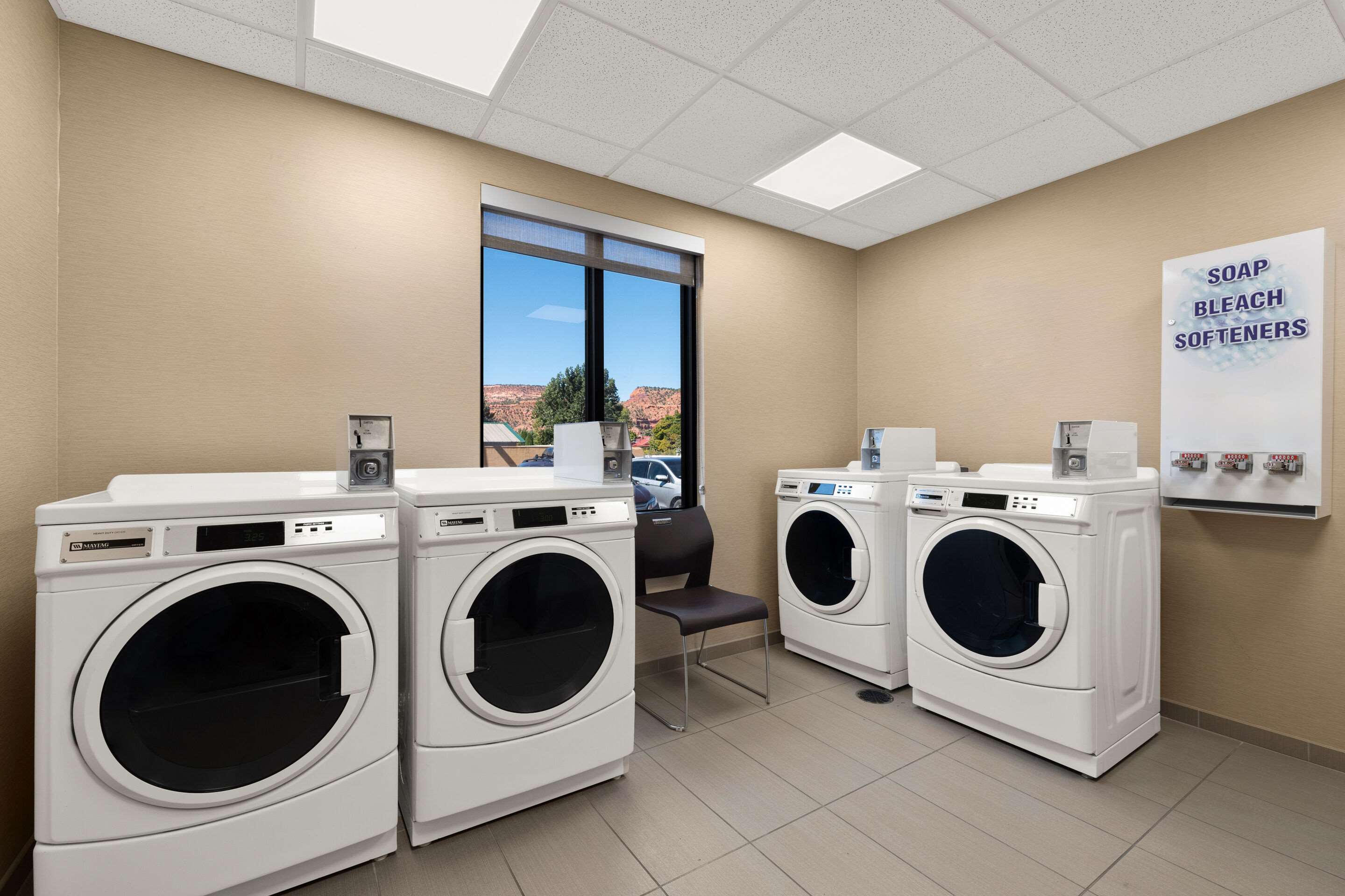 Guest laundry facilities