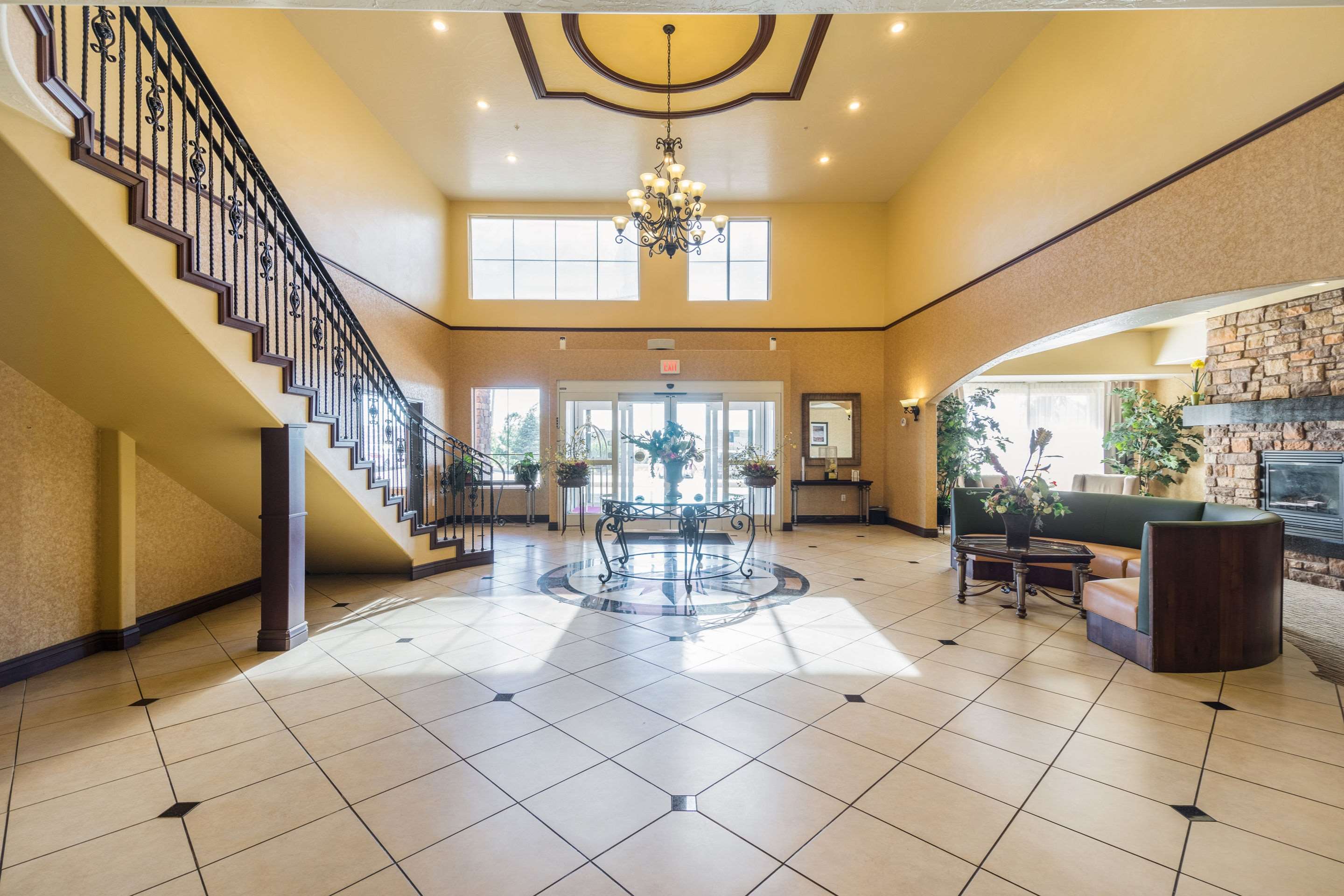 Hotel lobby