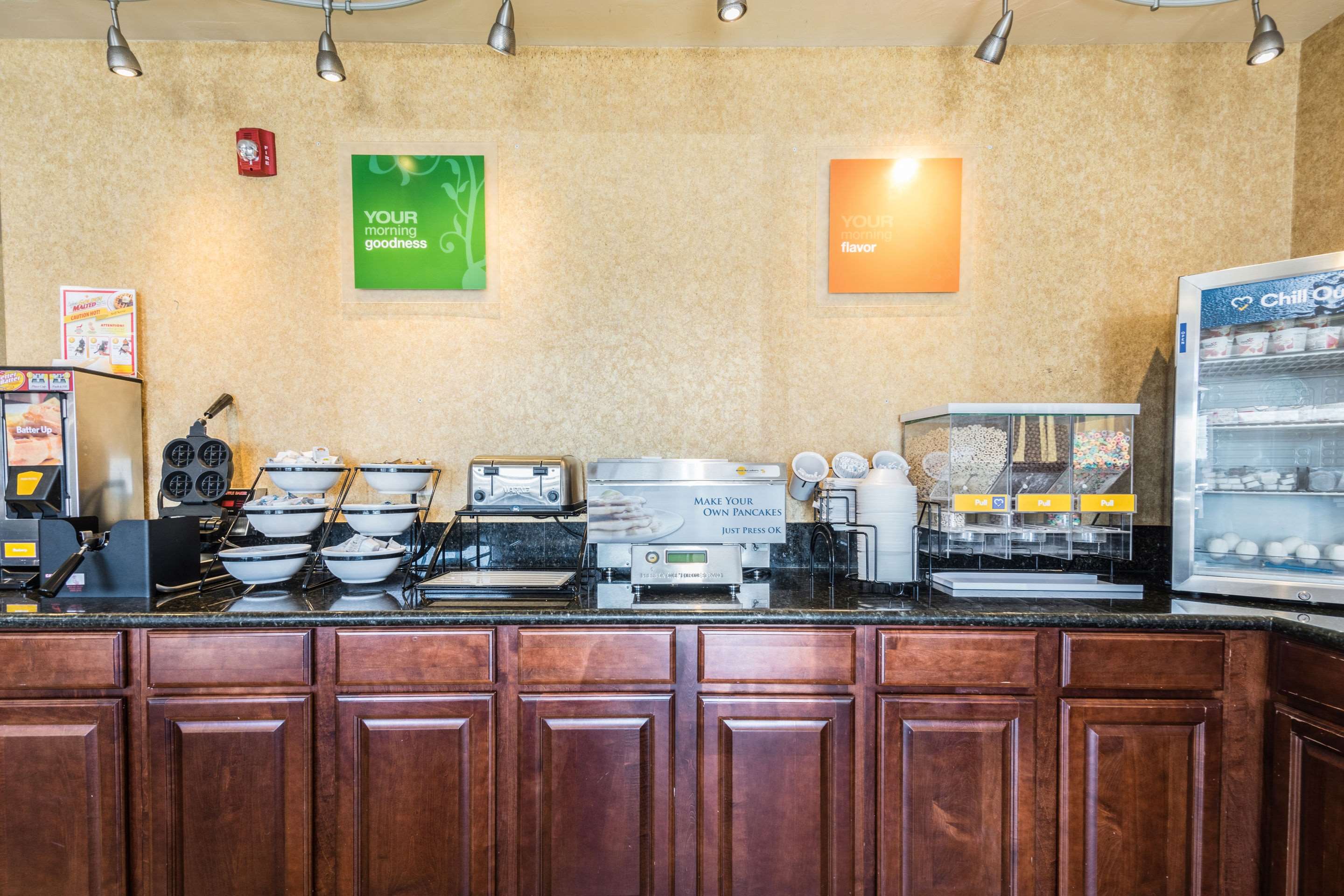 Breakfast area